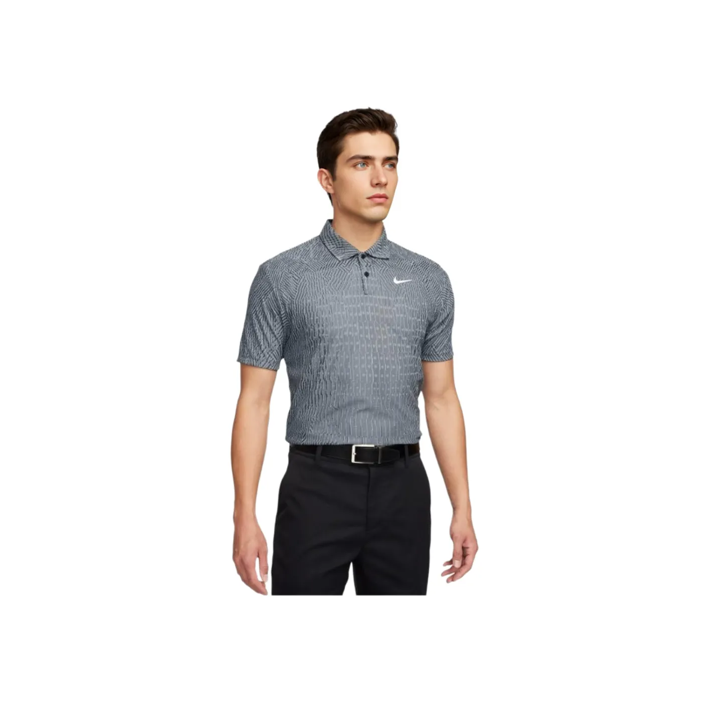 Nike Поло Мужское Холодное Серое