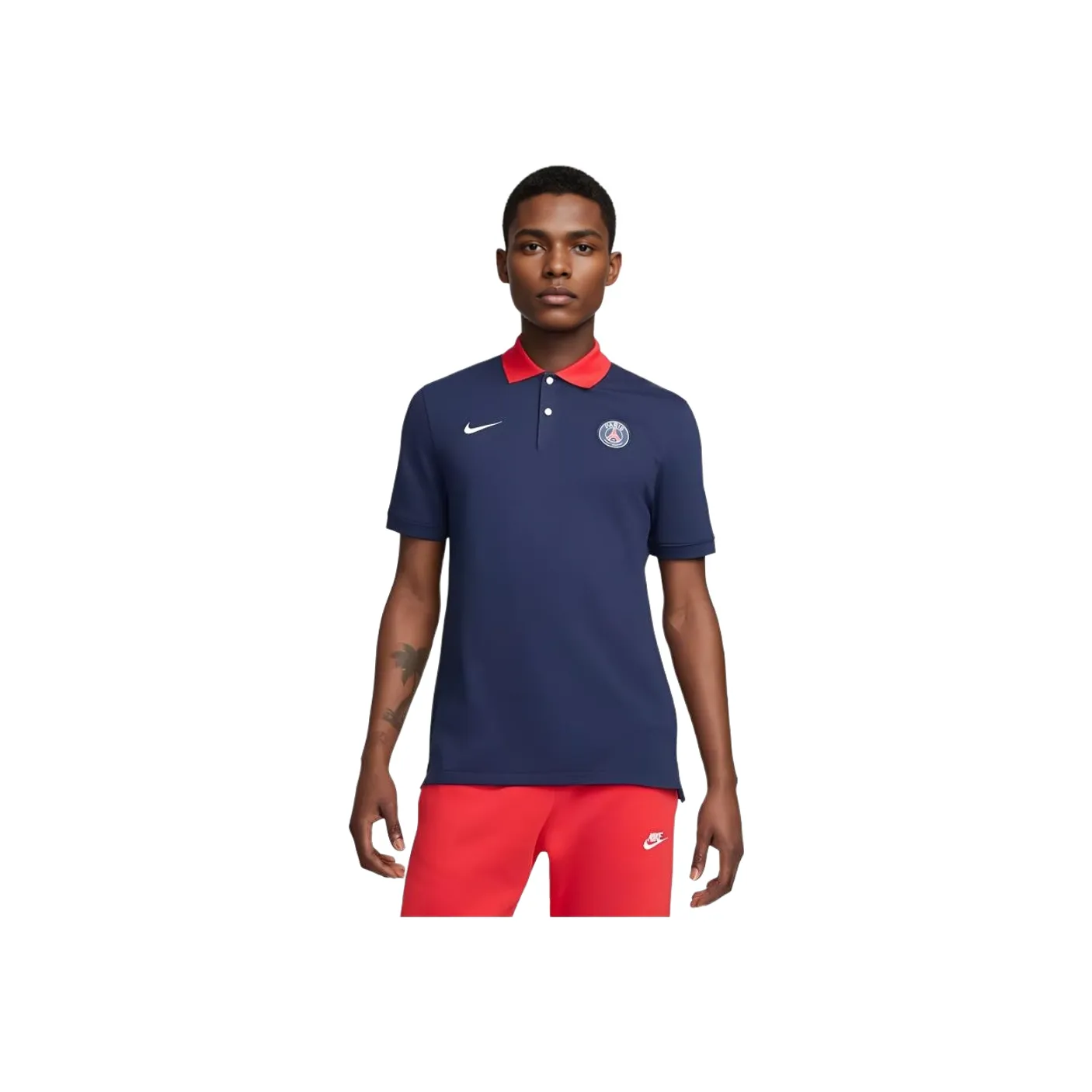 Nike Dri FIT Soccer Polo Shirt Men's Midnight Marine Blue