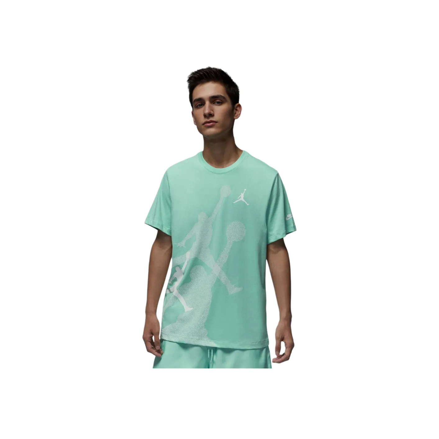 Jordan T Shirt Men's Rising Emerald Green