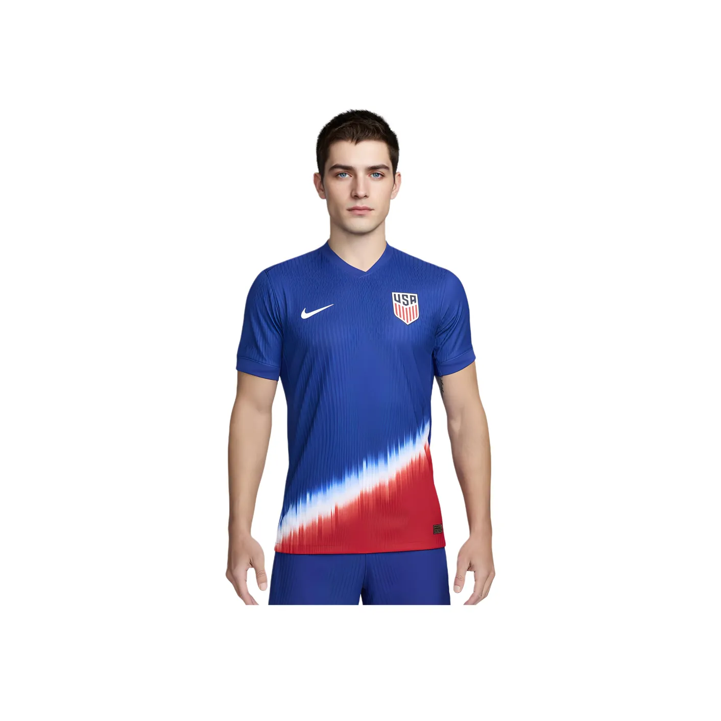 Nike USA Soccer Team Olympic Series Soccer Jerseys Men Blue