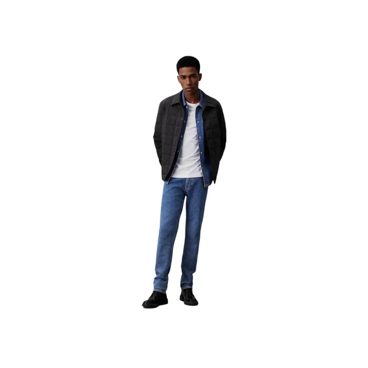 CALVIN KLEIN Jackets & Coats Europe Version Men's Black