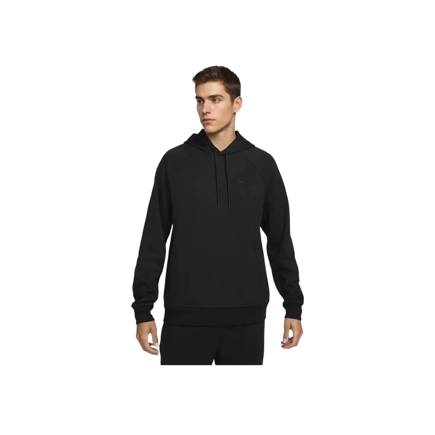 Nike Primary Dri FIT UV Пуловер Универсальный Толстовка Толстовка Мужской Черный