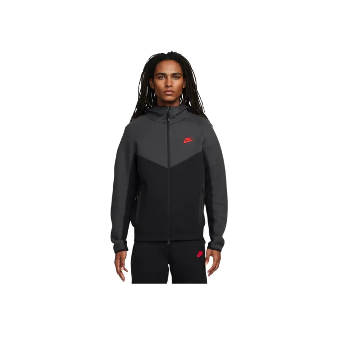 Nike Tech Fleece ブラック×グレーUSサイズS Nike Mens Tech Fleece Jacket Mens Size SMALL - Black/Grey