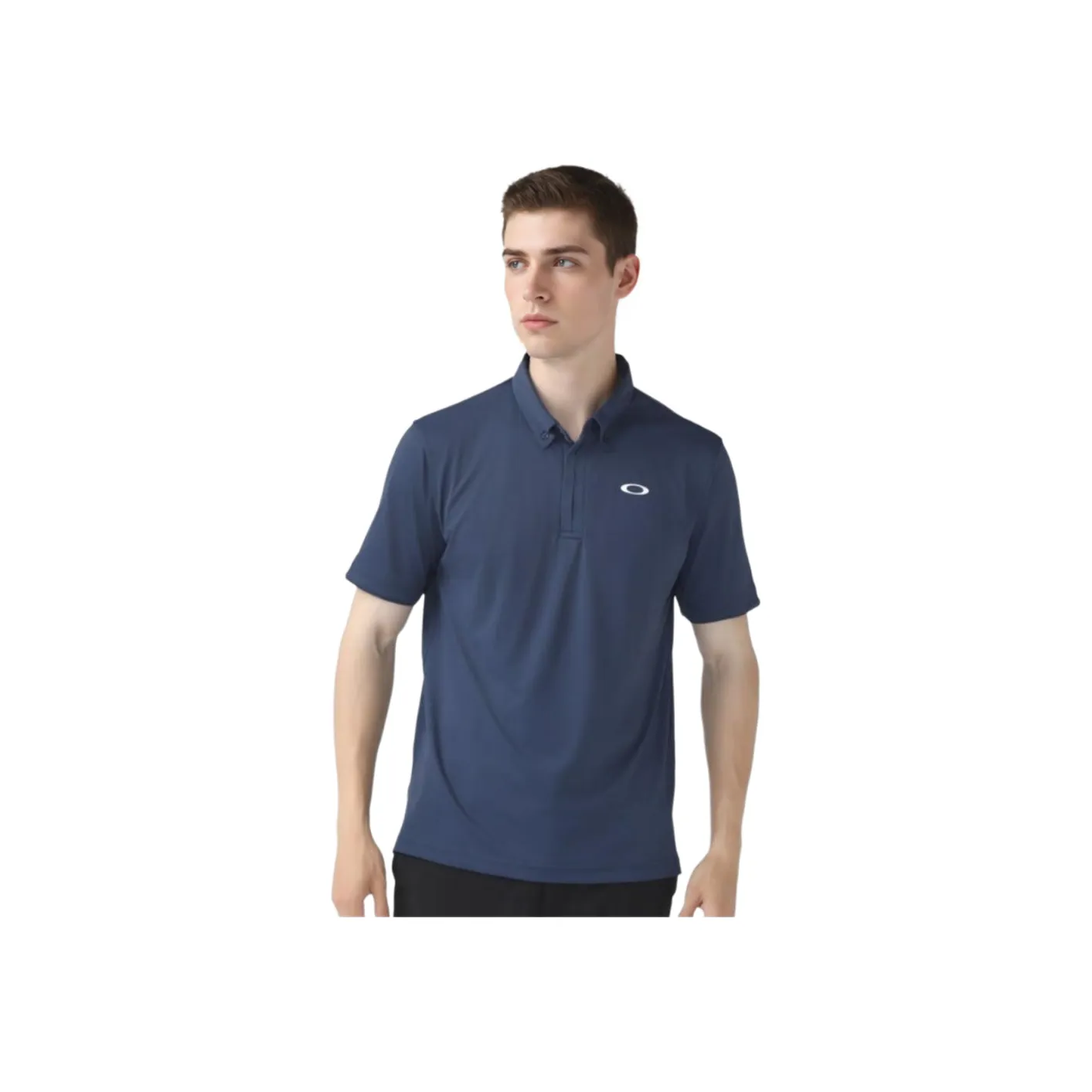 Oakley Polo Shirts Men Marine Blue