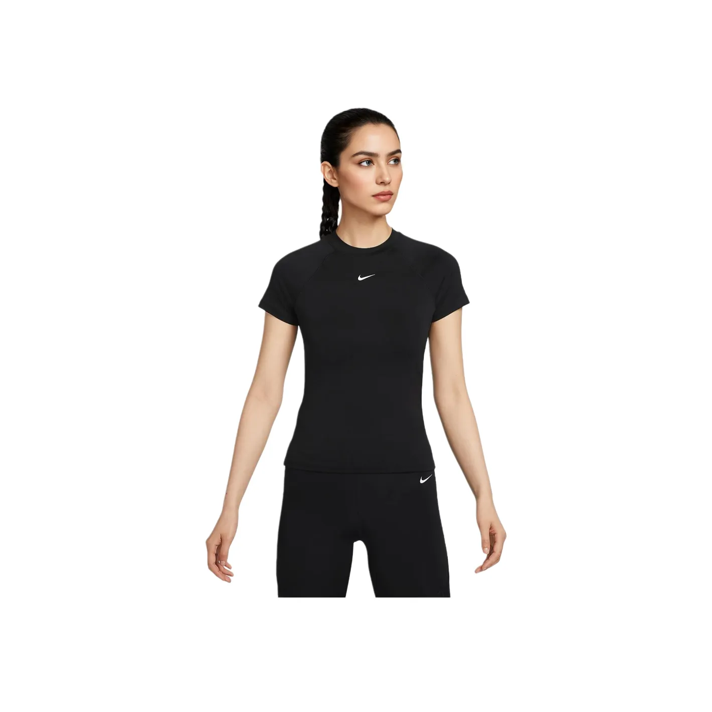 Nike Dri Fit T Shirt Women's Black/White