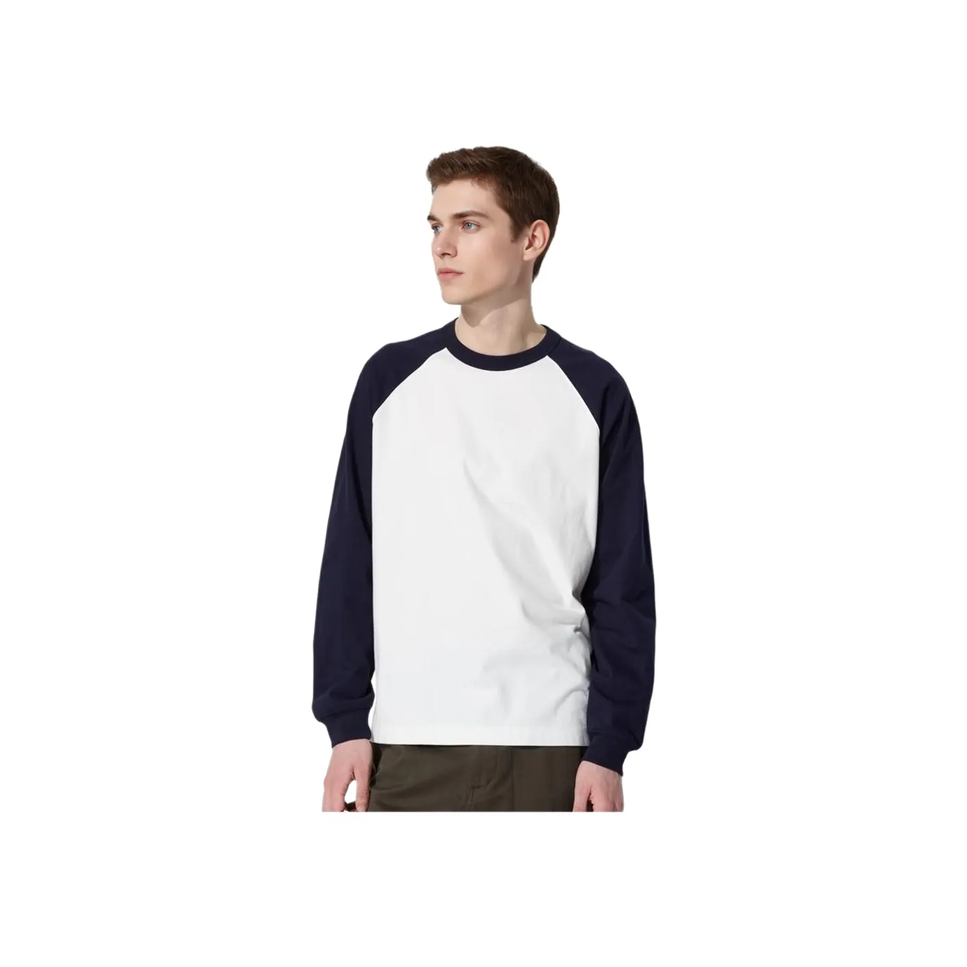 UNIQLO Темно-синие мужские футболки T