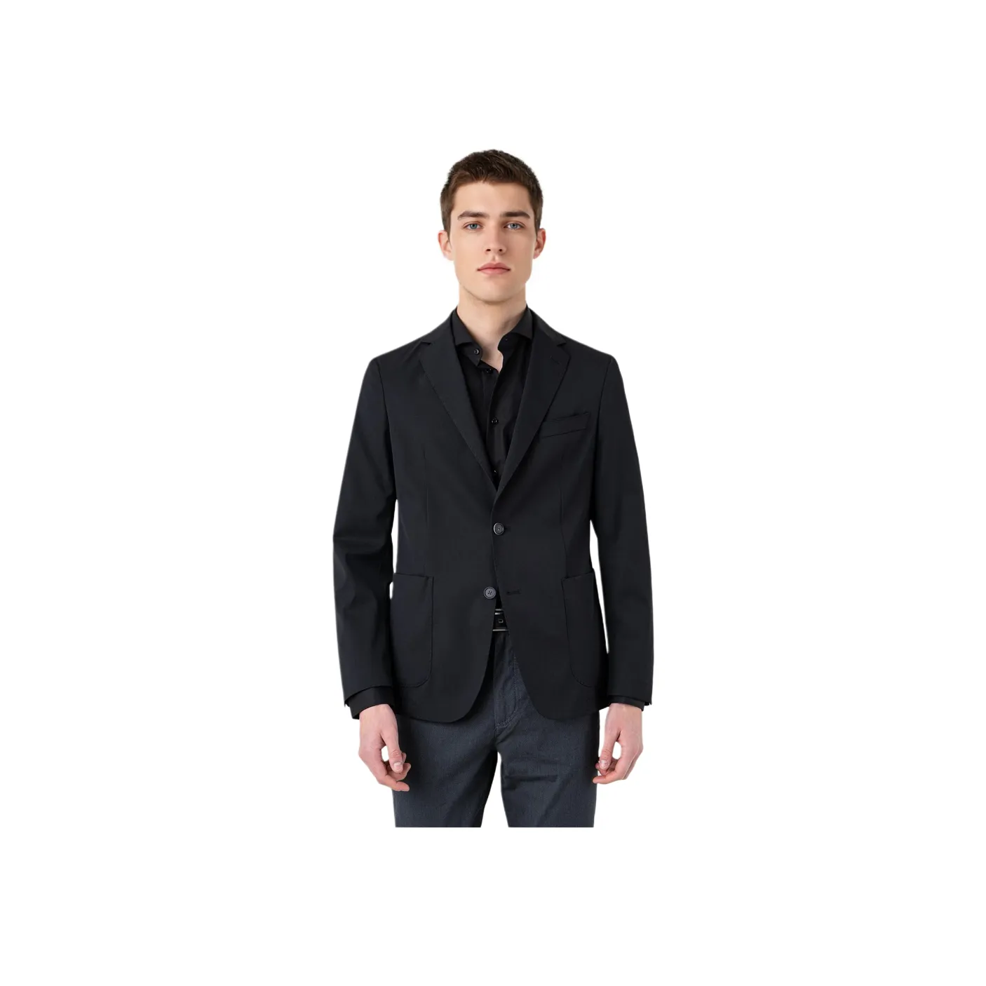 Hugo Boss Бизнес-костюм Куртка Мужская Черная