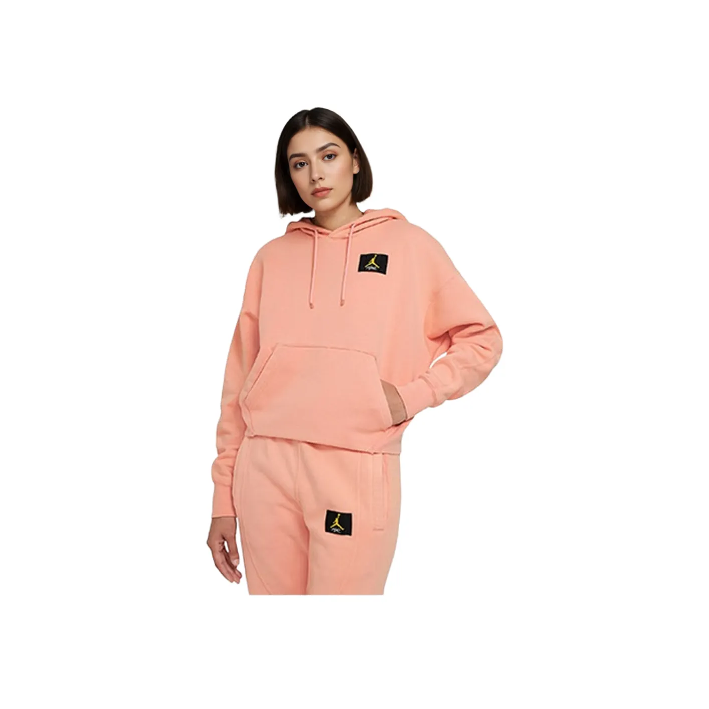 Джордан Свитшот Женский Абрикосовый Желтый Розовый