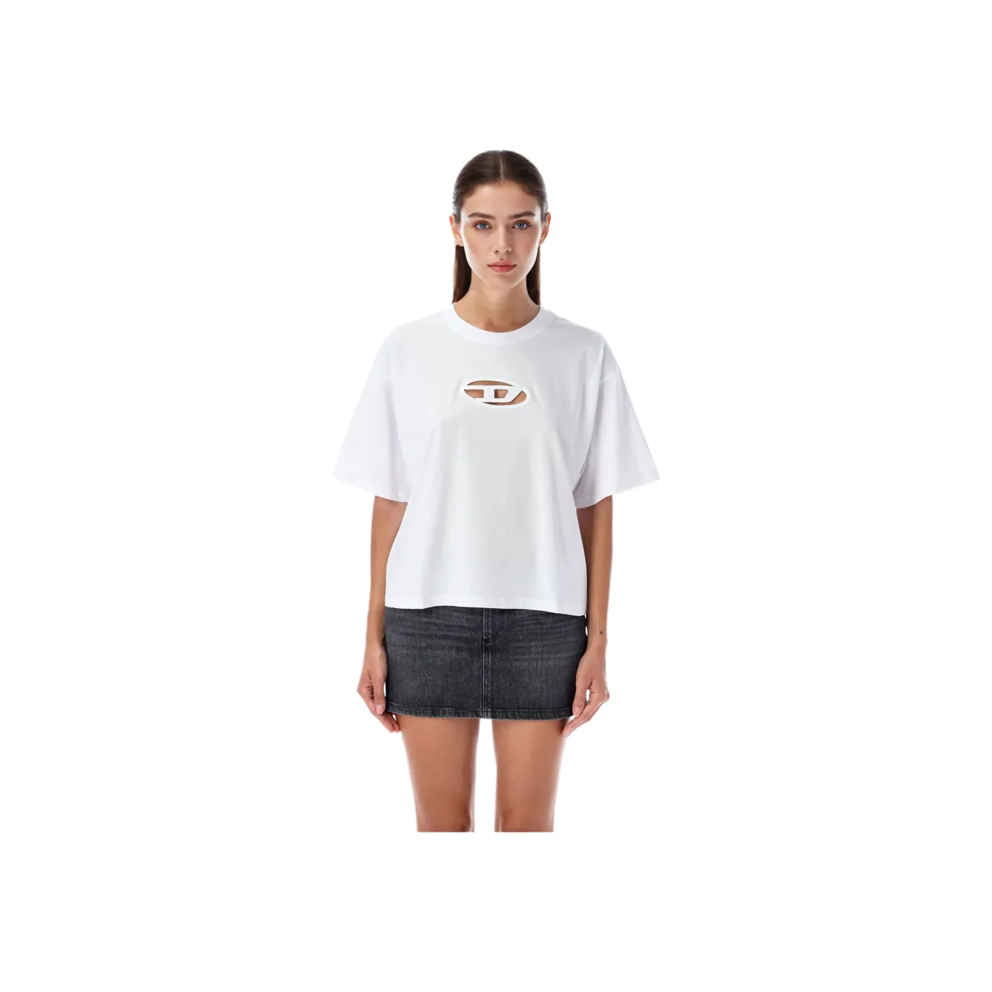 DIESEL T Buxt Crop Od Boxy T Shirt