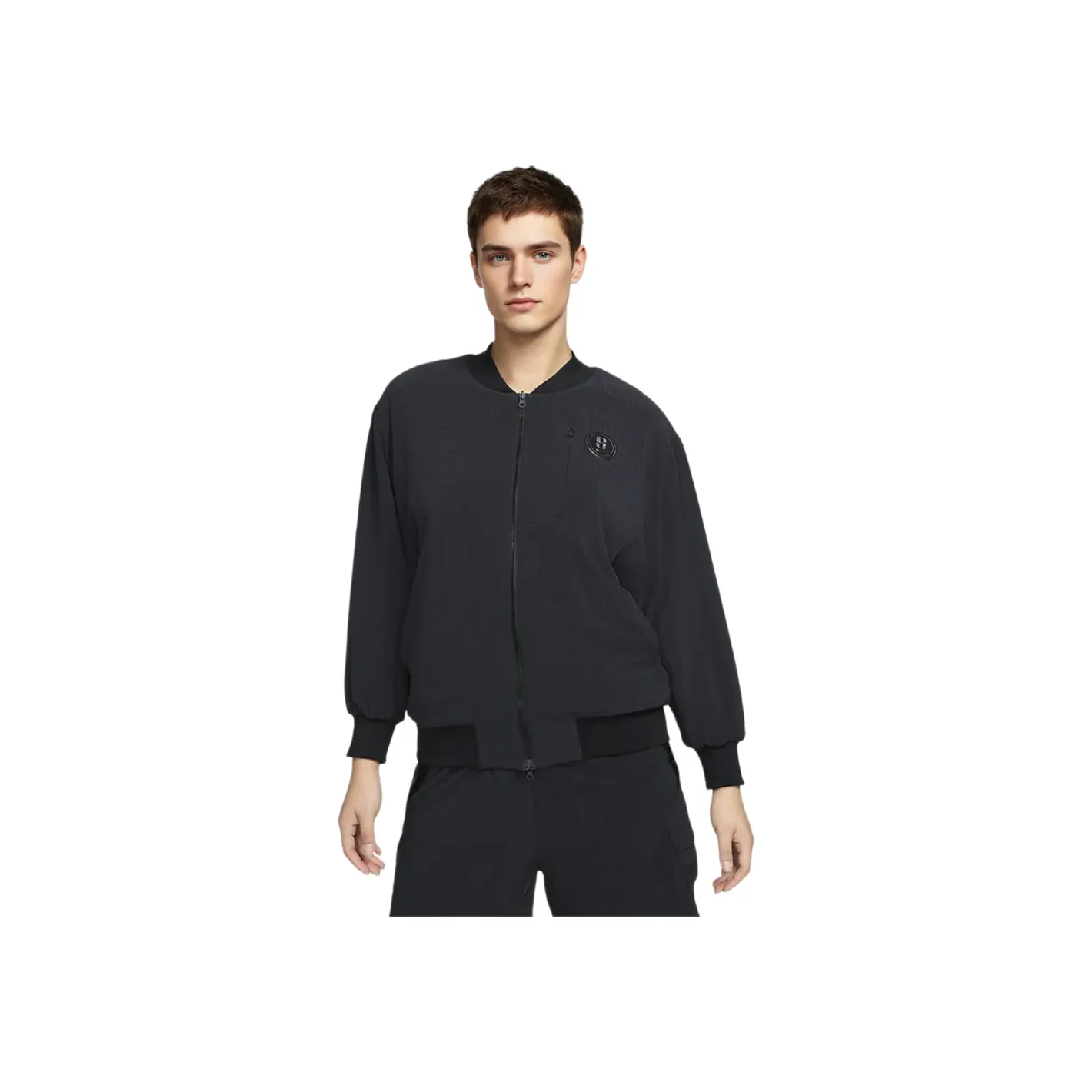 Nike Куртки и Пальто Мужской Черный Угольно-черный Черный Гора Белый