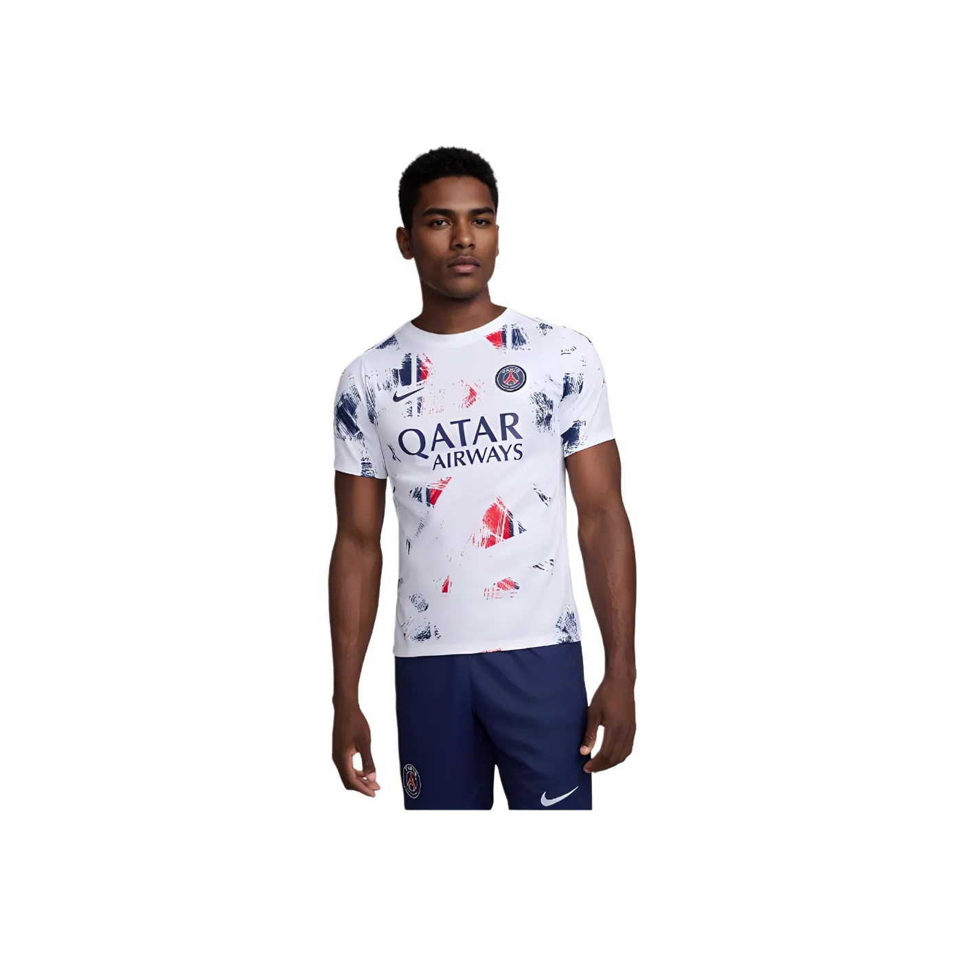 Nike Paris Saint-Germain Academy Pro Away Men's Nike Dri-FIT Soccer Pre-Match Short-Sleeve Top
