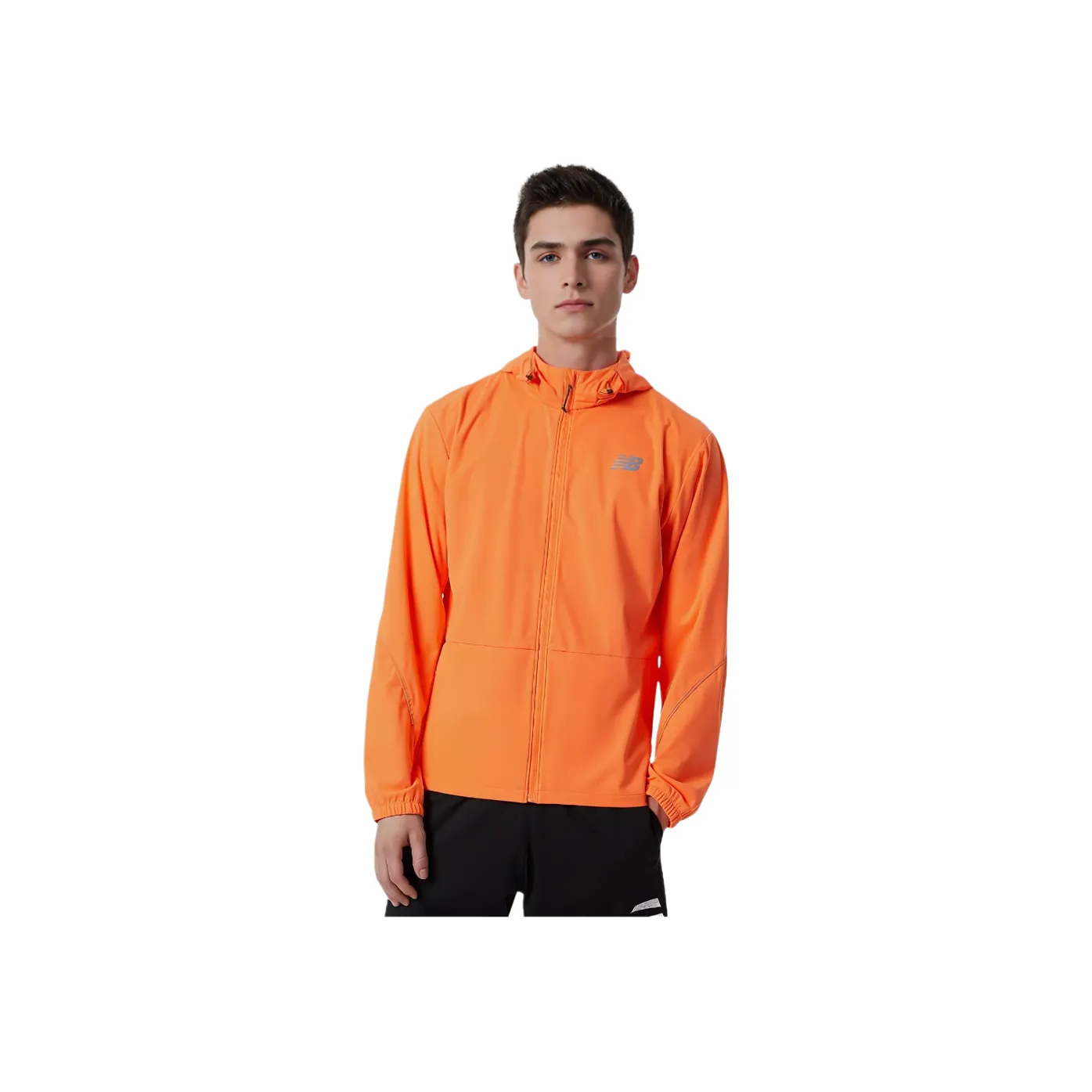New Balance Jackets Men Orange
