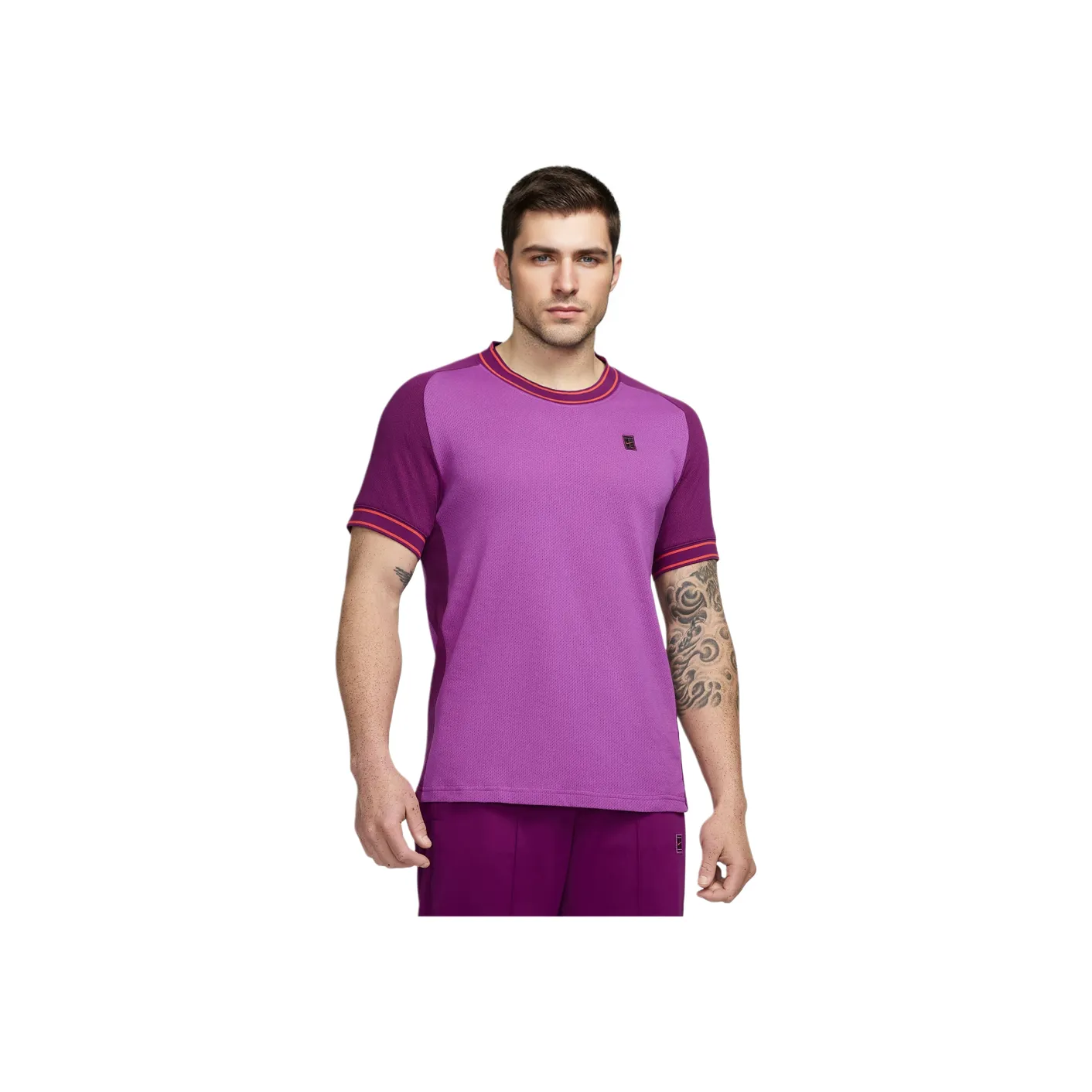 Nike Court Heritage Men's Short-Sleeve Tennis Top