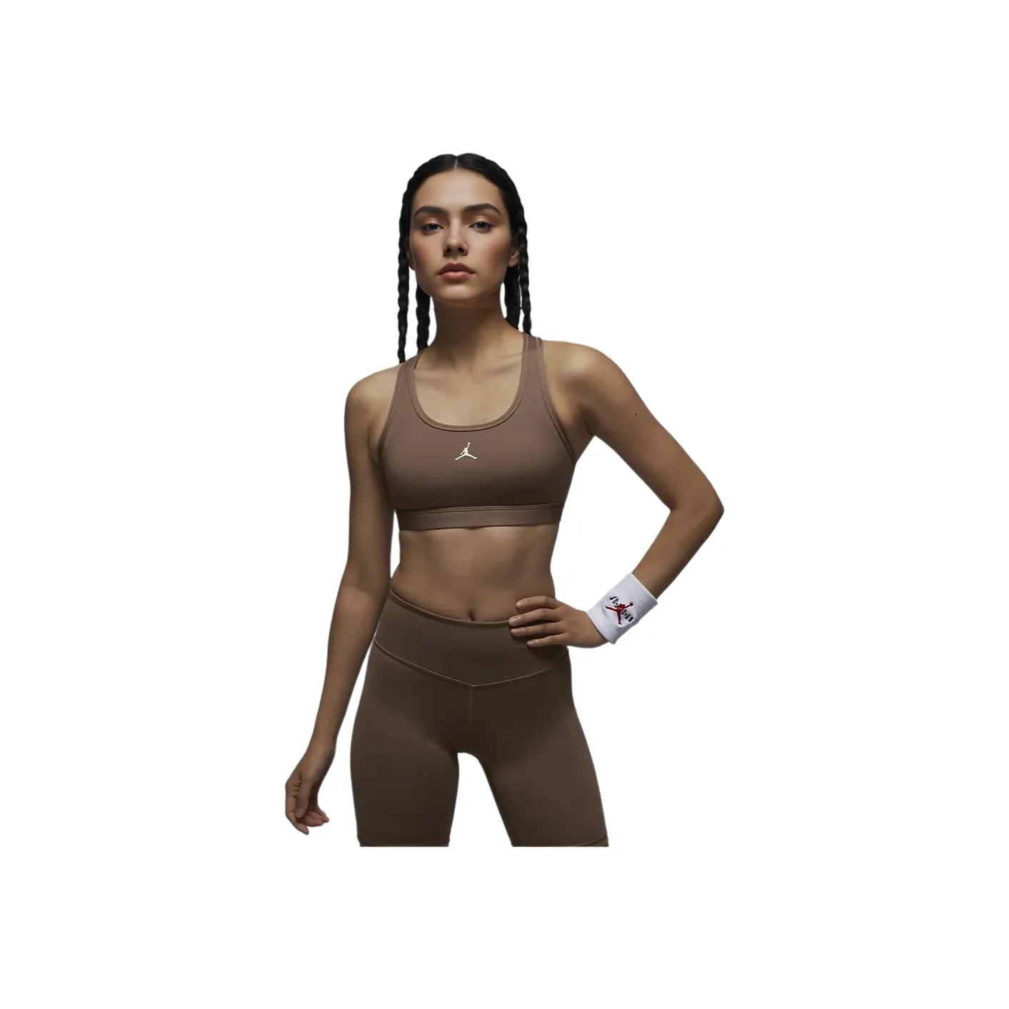 Jordan Sport Sports Underwear Women's Ancient Brown/White