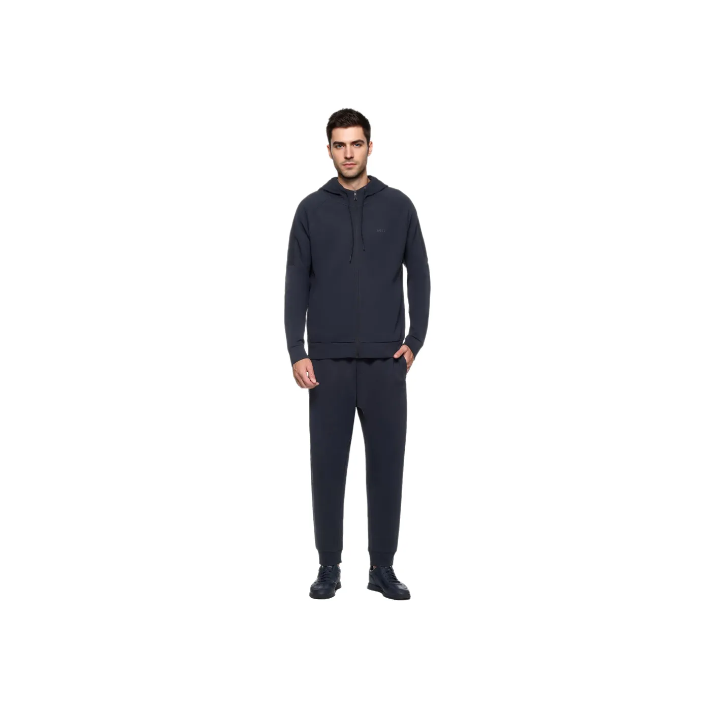 HUGO BOSS Logo Printed Drawstring Tracksuit