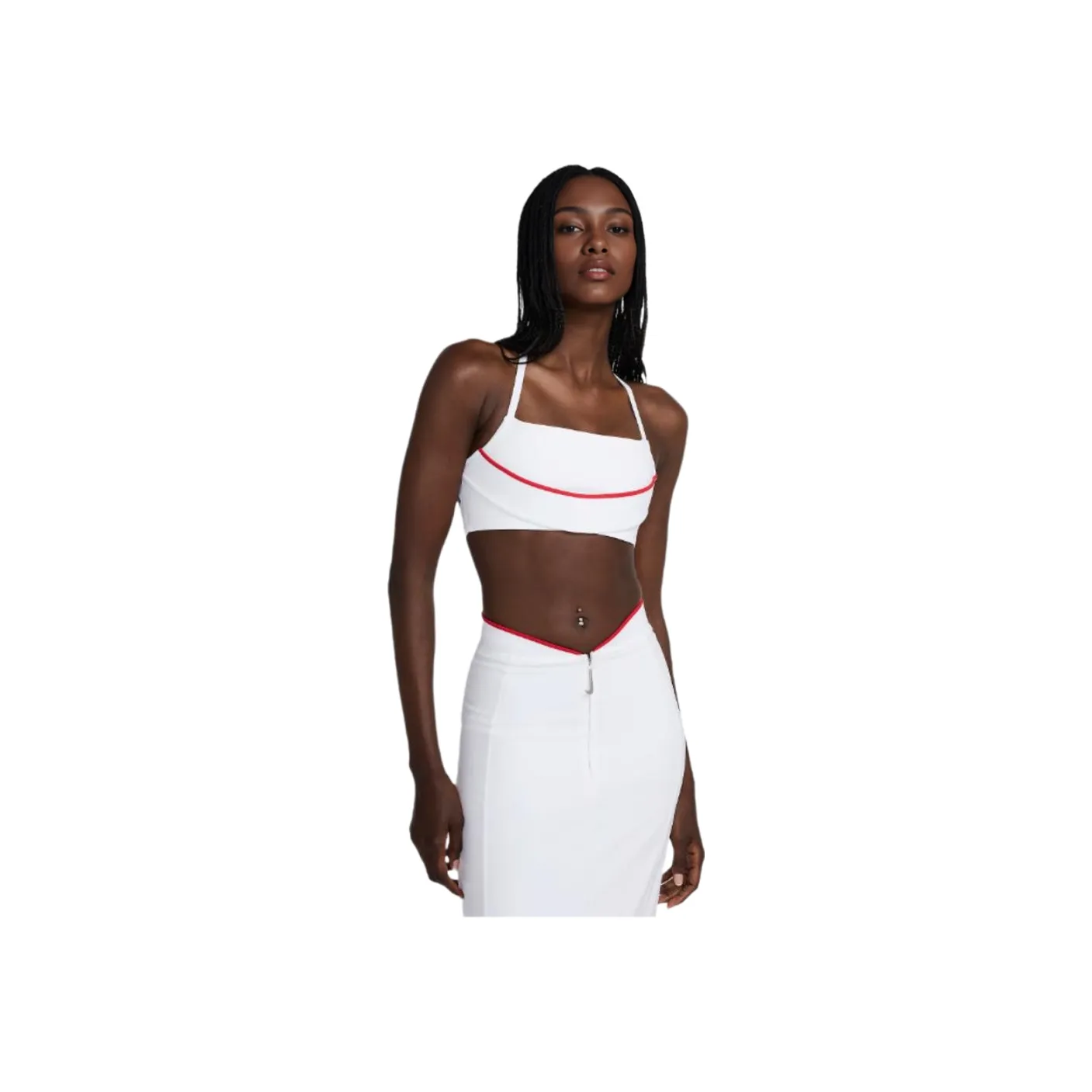 Jacquemus X Nike Sports Bra Asia Sizing White