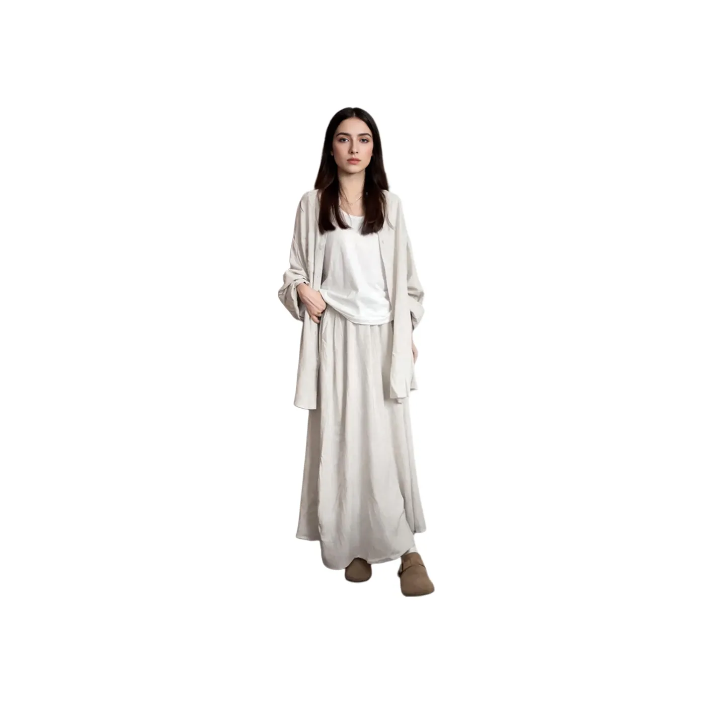 Wbwq Two Piece Skirt Sets Women's