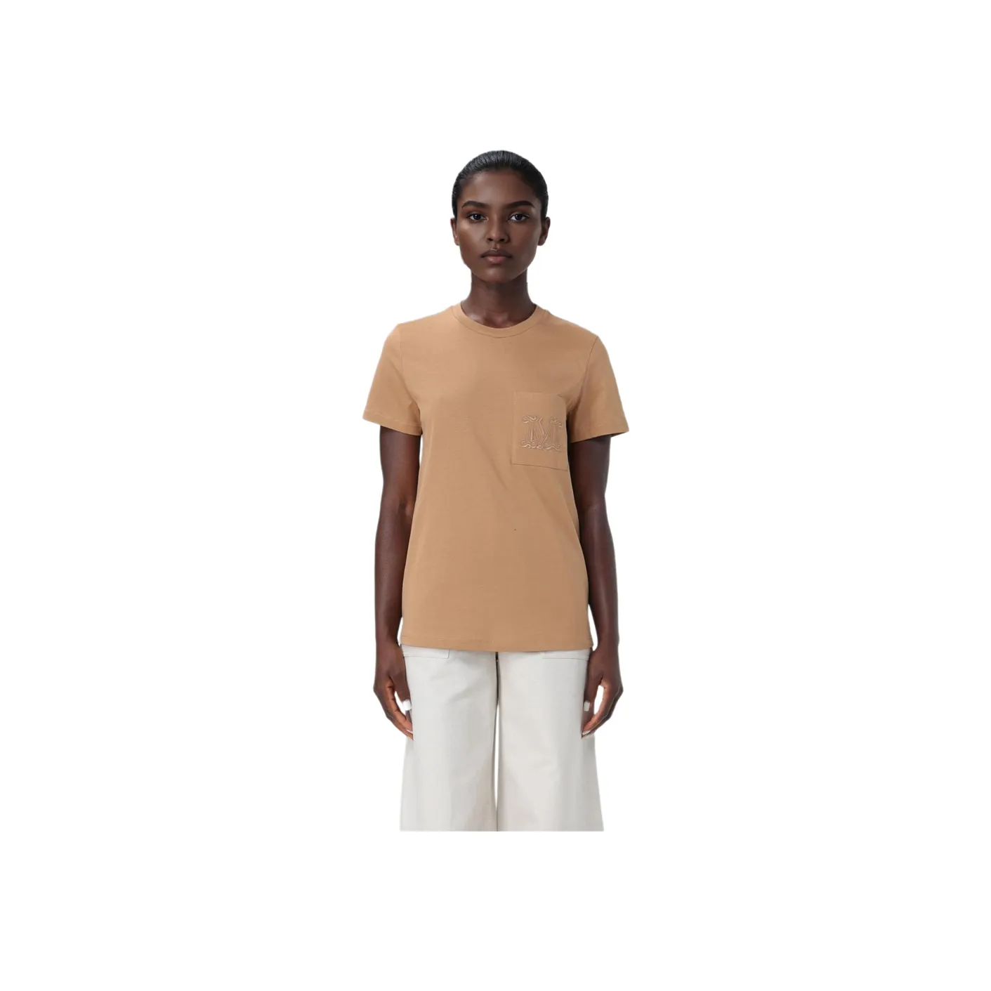 MaxMara Коричневые Женские Т-рубашки