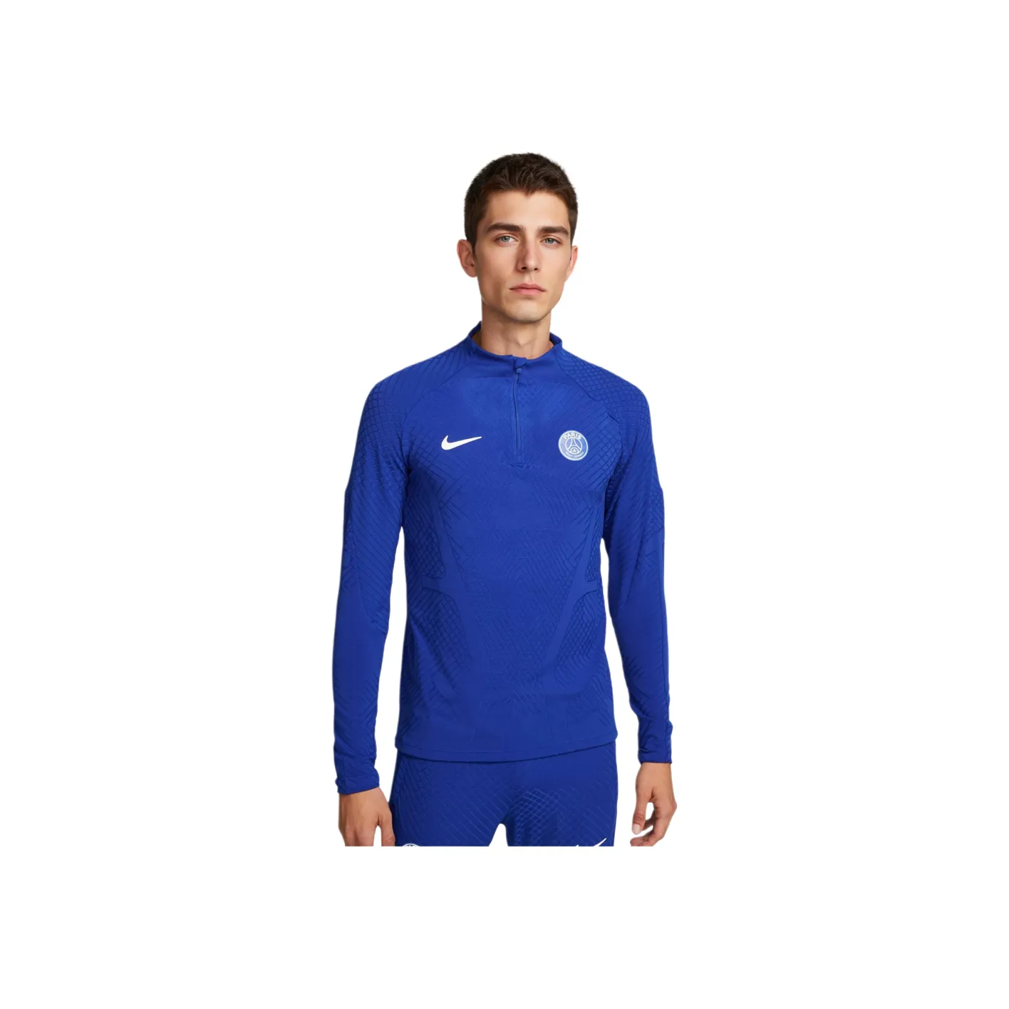 Nike Dri Fit ADV PSG Strike Drill Футбол Джерси Мужской Сапфирово-синий