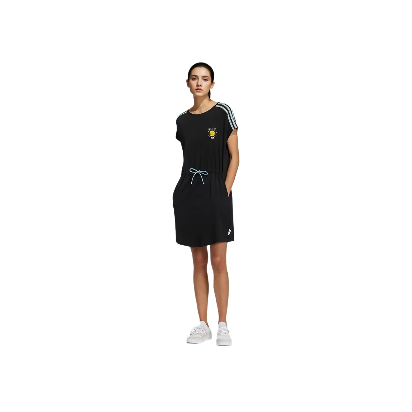 Adidas Neo Short Sleeved Dresses Women's Black