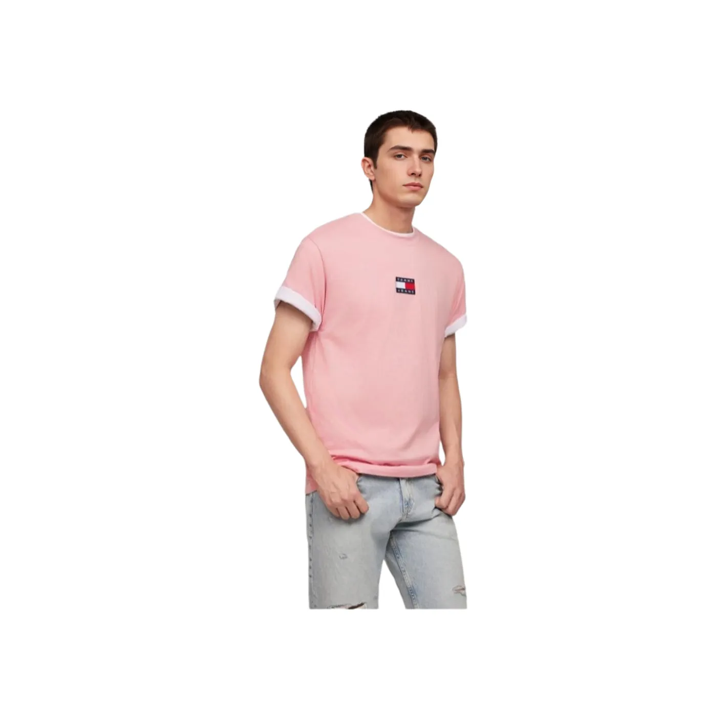 Tommy Hilfiger T-Shirt Мужской Розовый