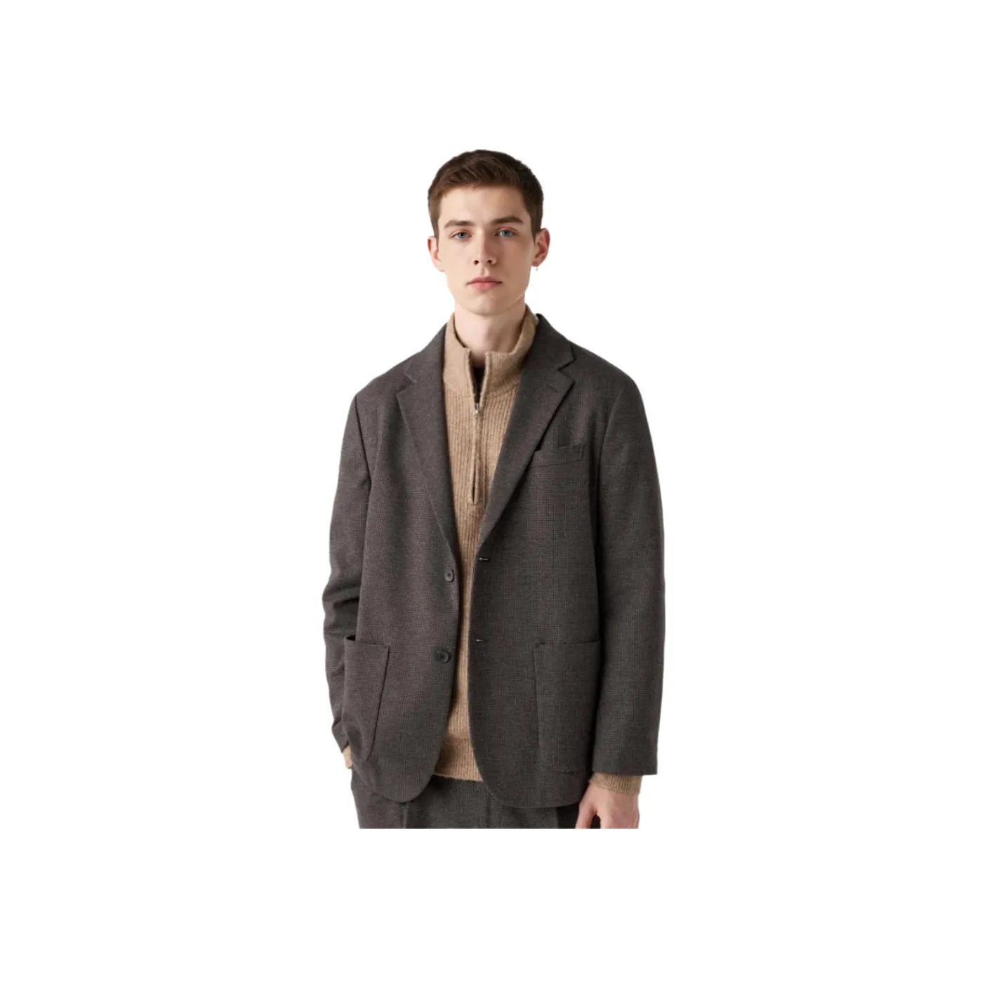 UNIQLO Business Suit Unisex Dark Brown