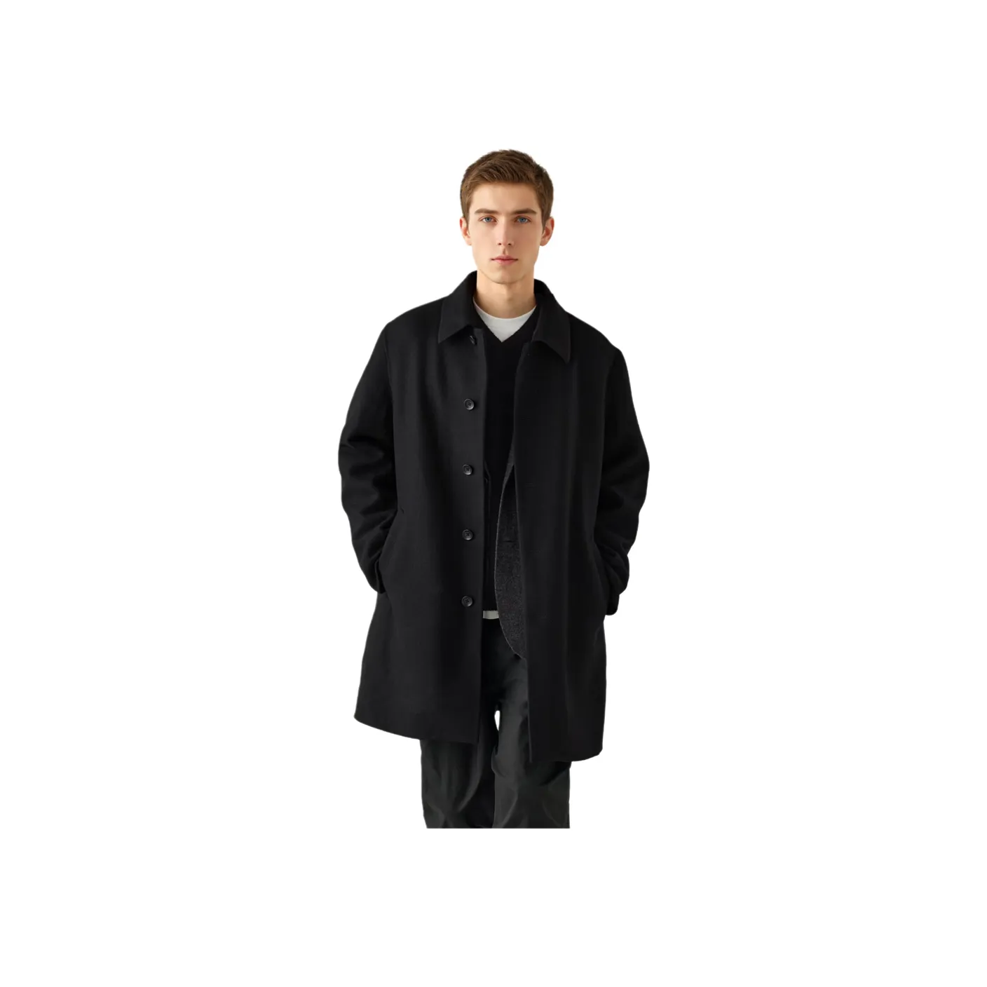 UNIQLO C Collection Coats Unisex Black