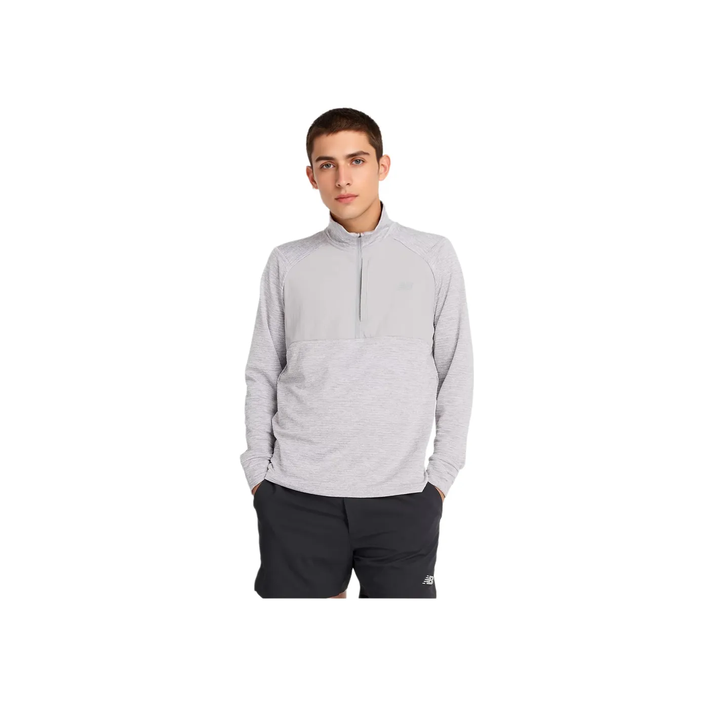 New Balance Heat Grid Athletics T-Shirt Men's Sports Gray