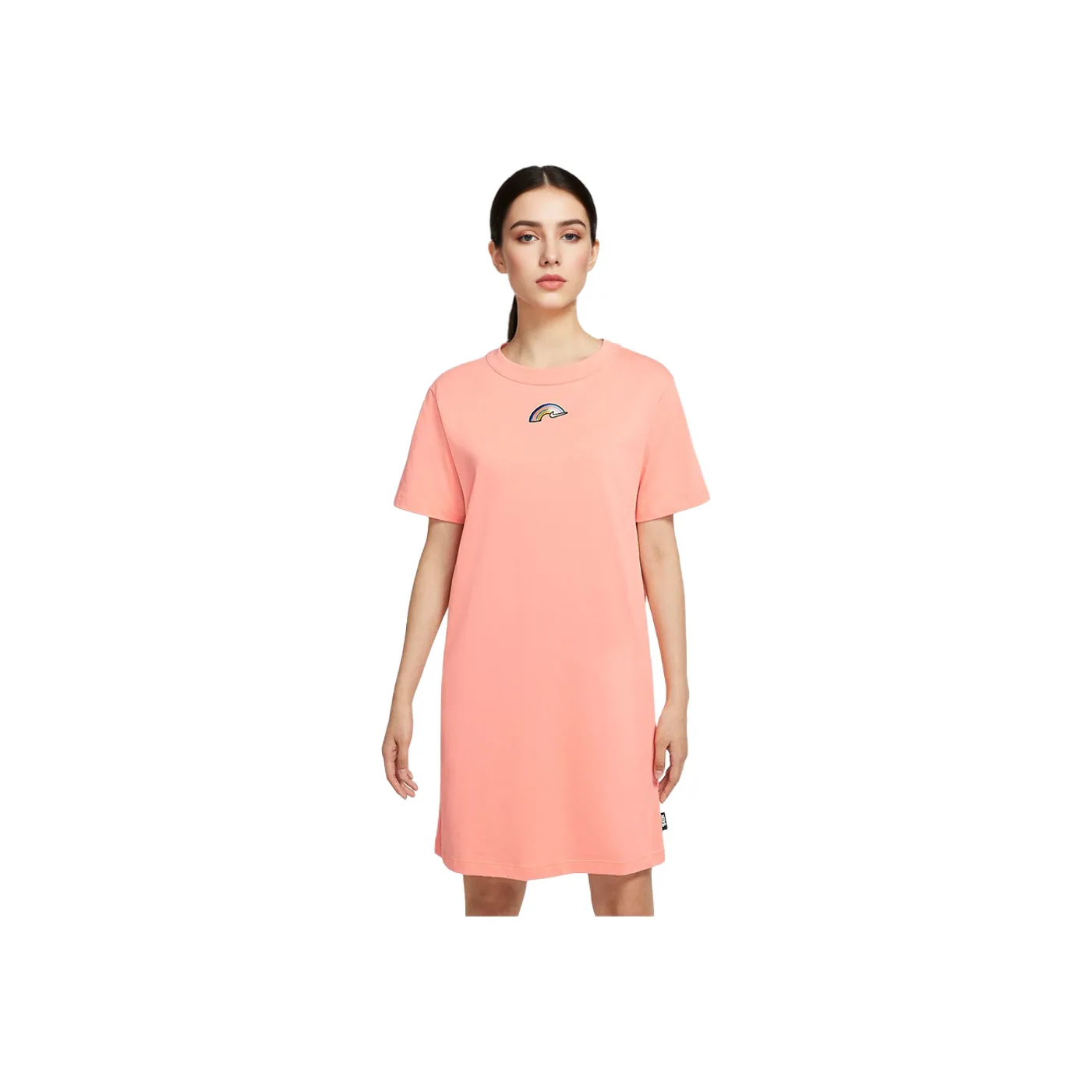 Nike Short Sleeved Dresses Women's Joyful Dark Red