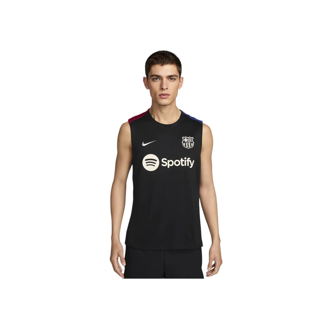 Nike Dri FIT Soccer Tank Tops Men Black