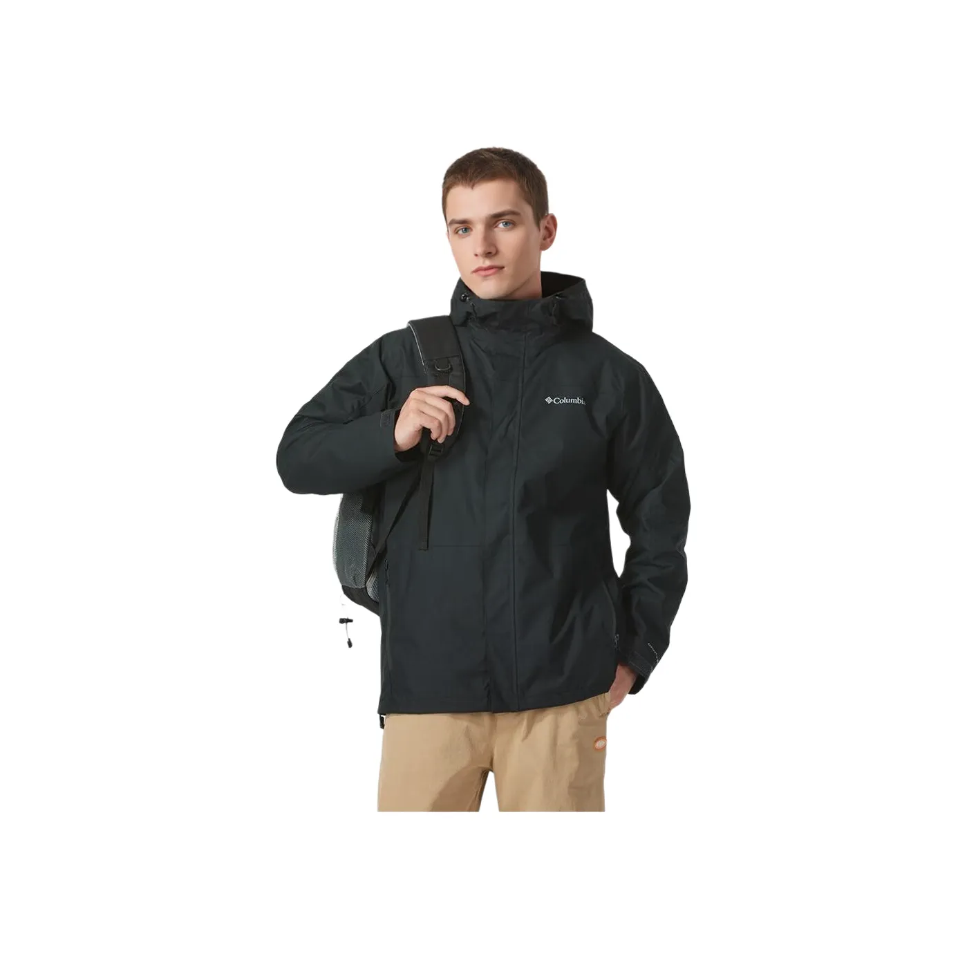 Columbia совместный бренд Поход Черный Мужской Ветровка