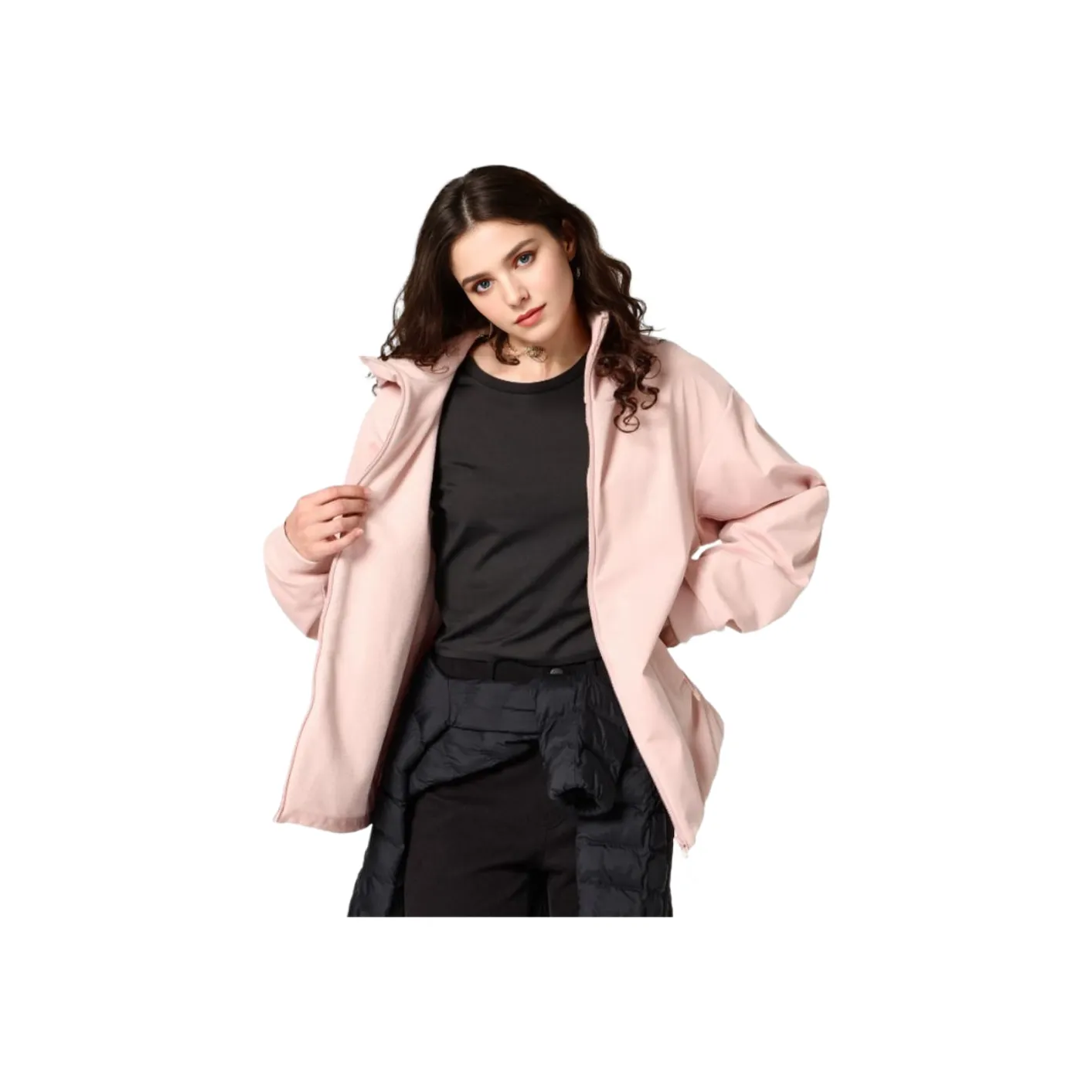 UNIQLO Куртки и Пальто Женские Розовые