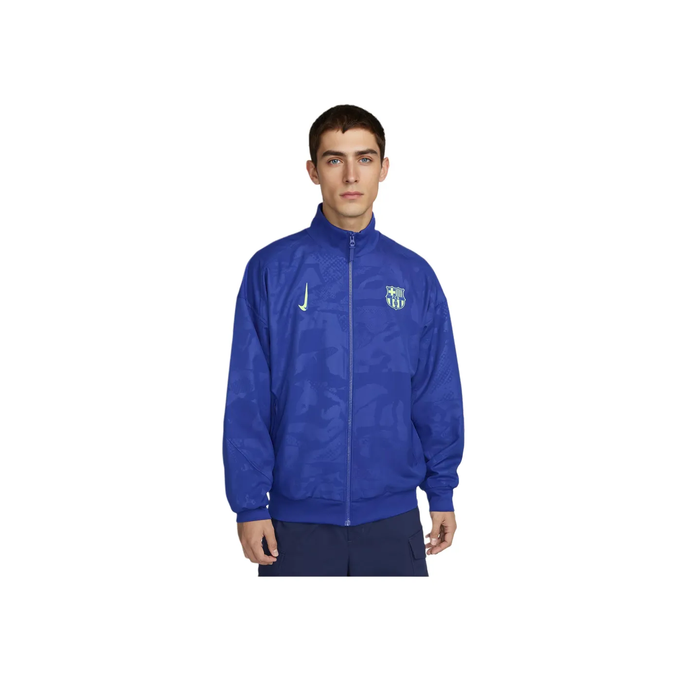 Nike Fc Barcelona Strike Third Men's Nike Dri FIT Soccer Anthem Jacket