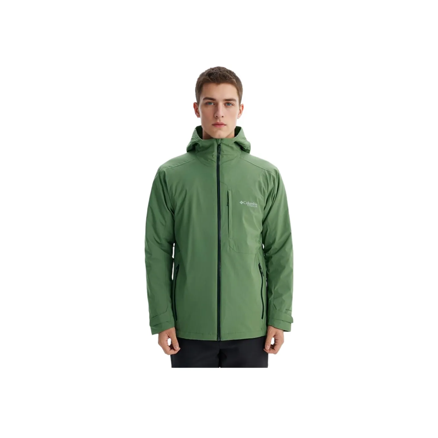 Columbia совместный бренд Титан Зеленый Мужской Ветровка