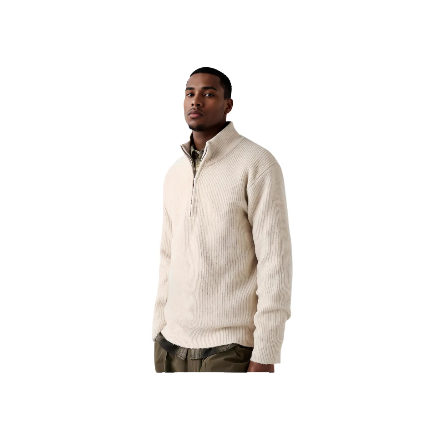 UNIQLO Sweater Men's Light Beige
