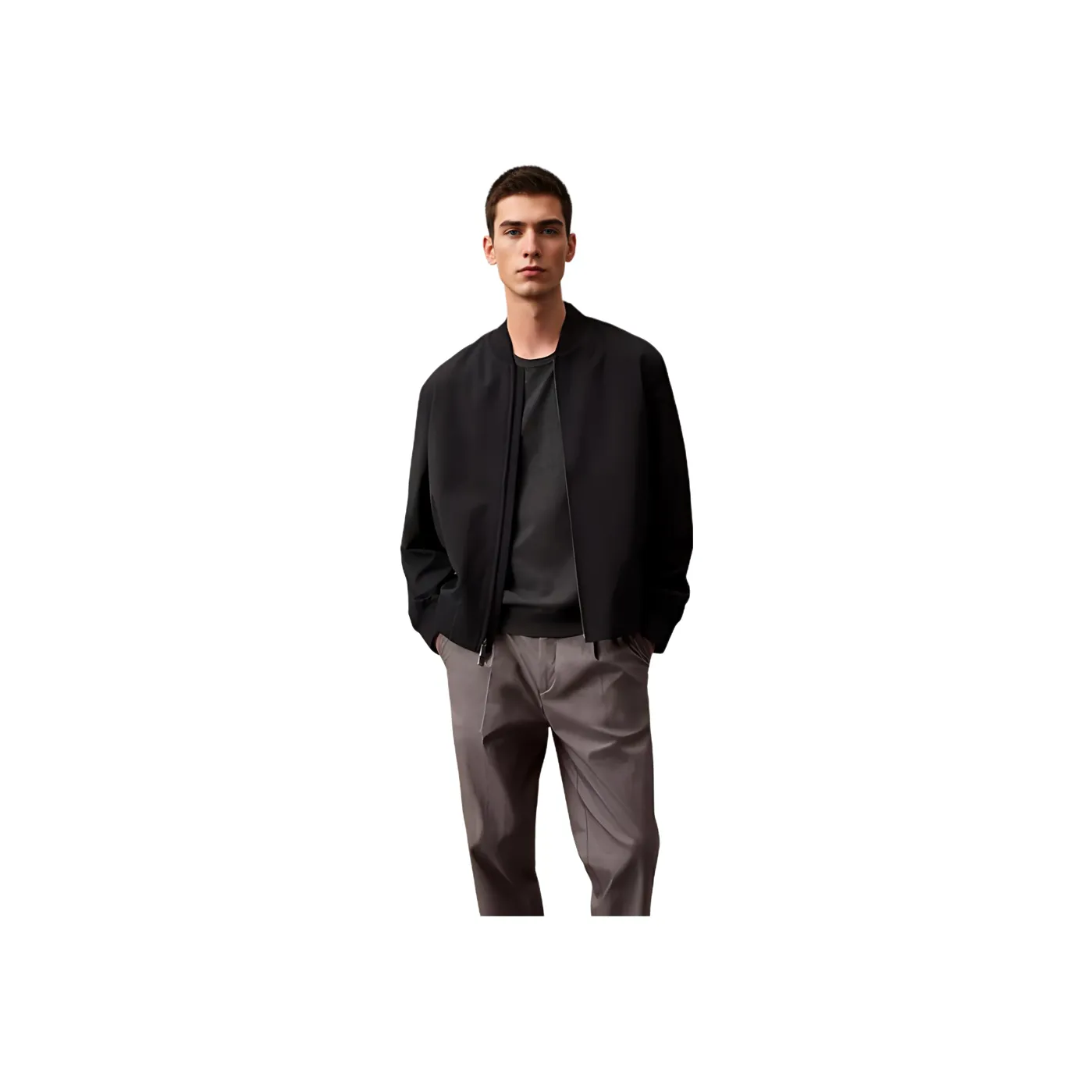 Calvin Klein Jackets Men Black