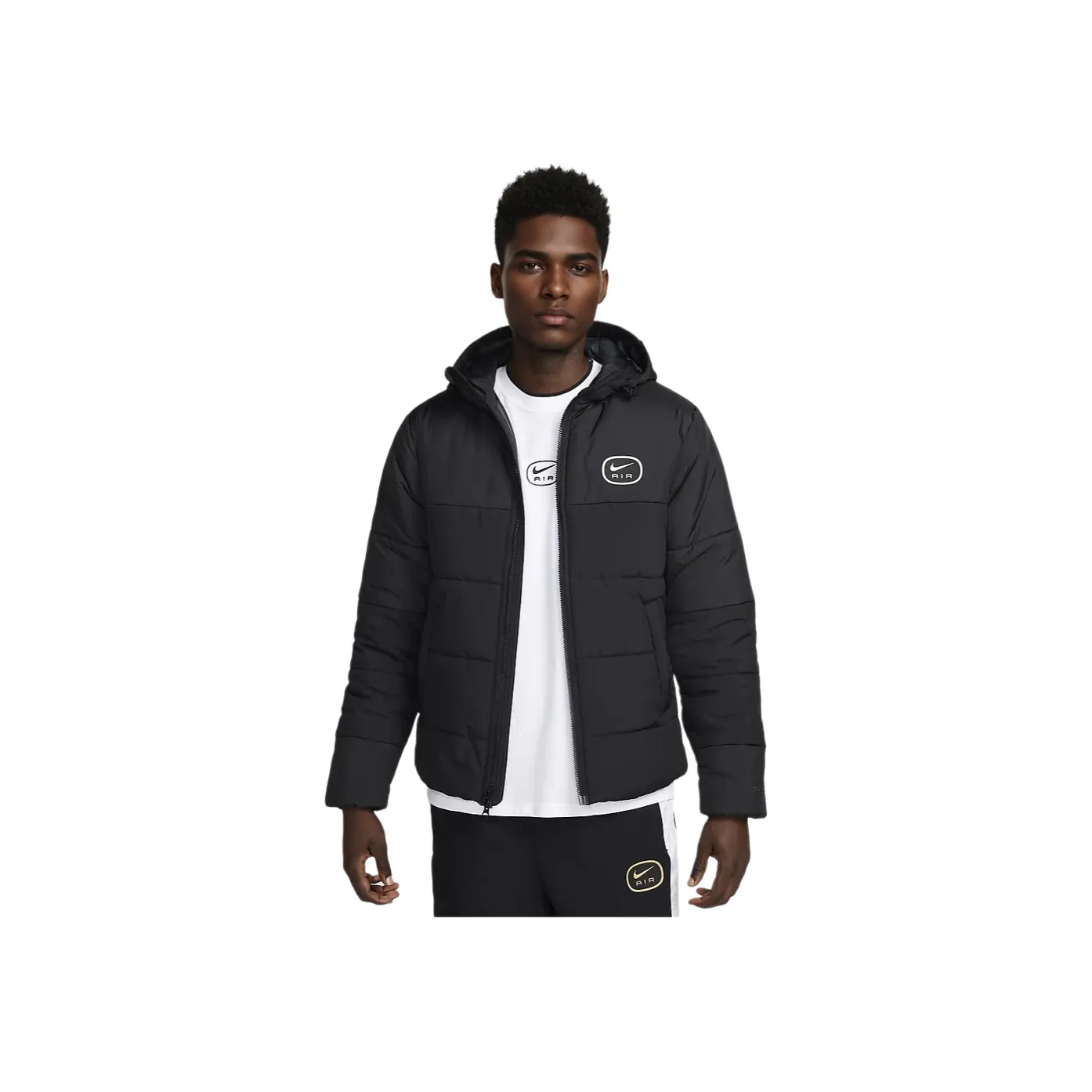 Nike Air Jackets Coats Men's Black/White
