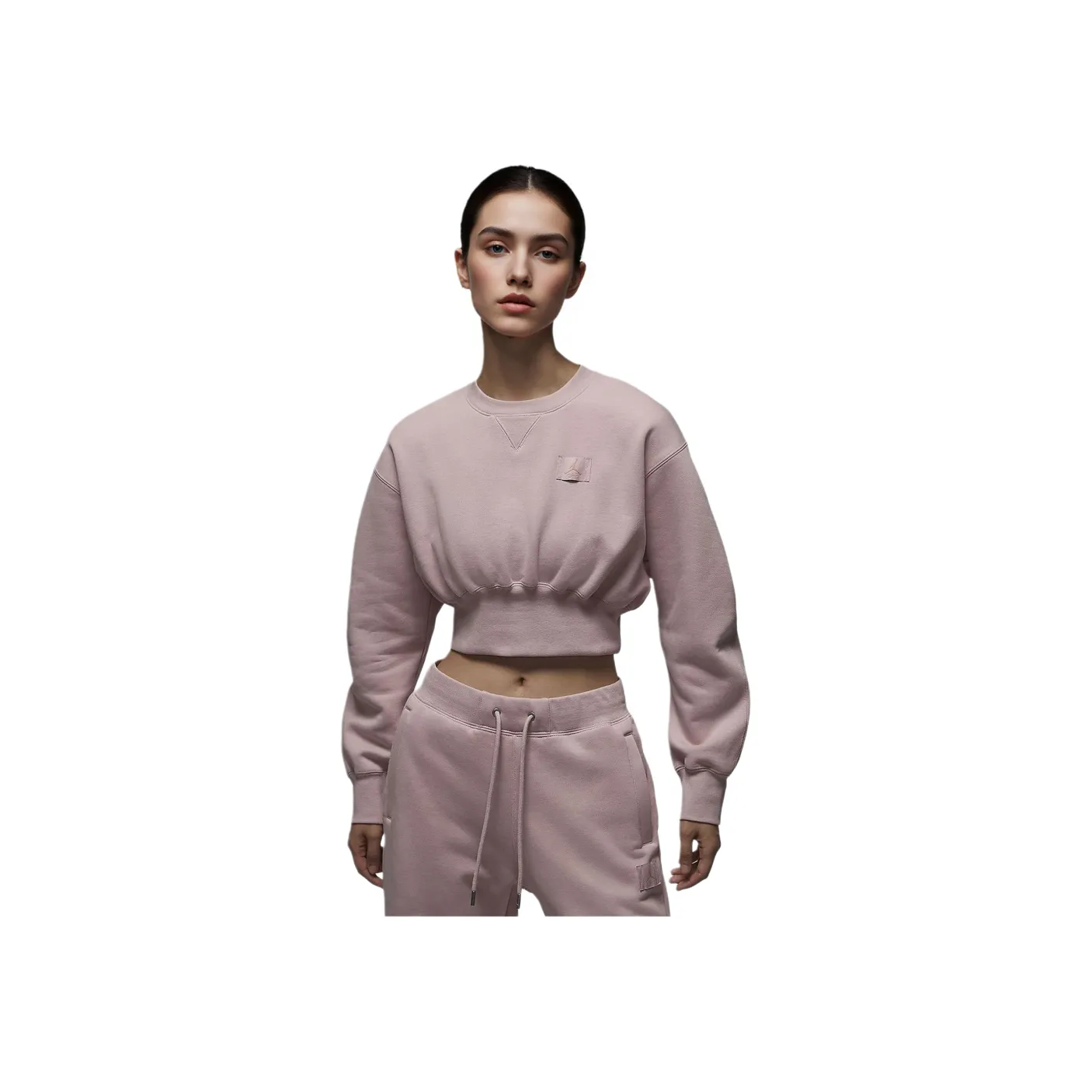 Jordan Flight Fleece Свитшот Женские Oxford Pink