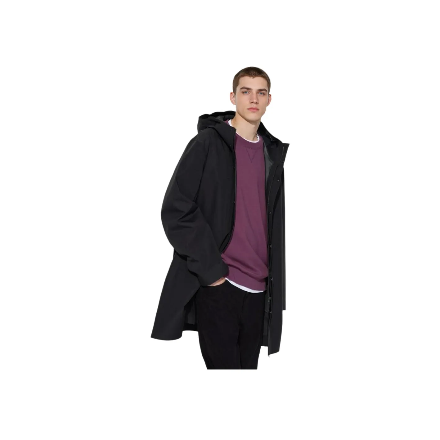 UNIQLO Jackets Coats Men's Black