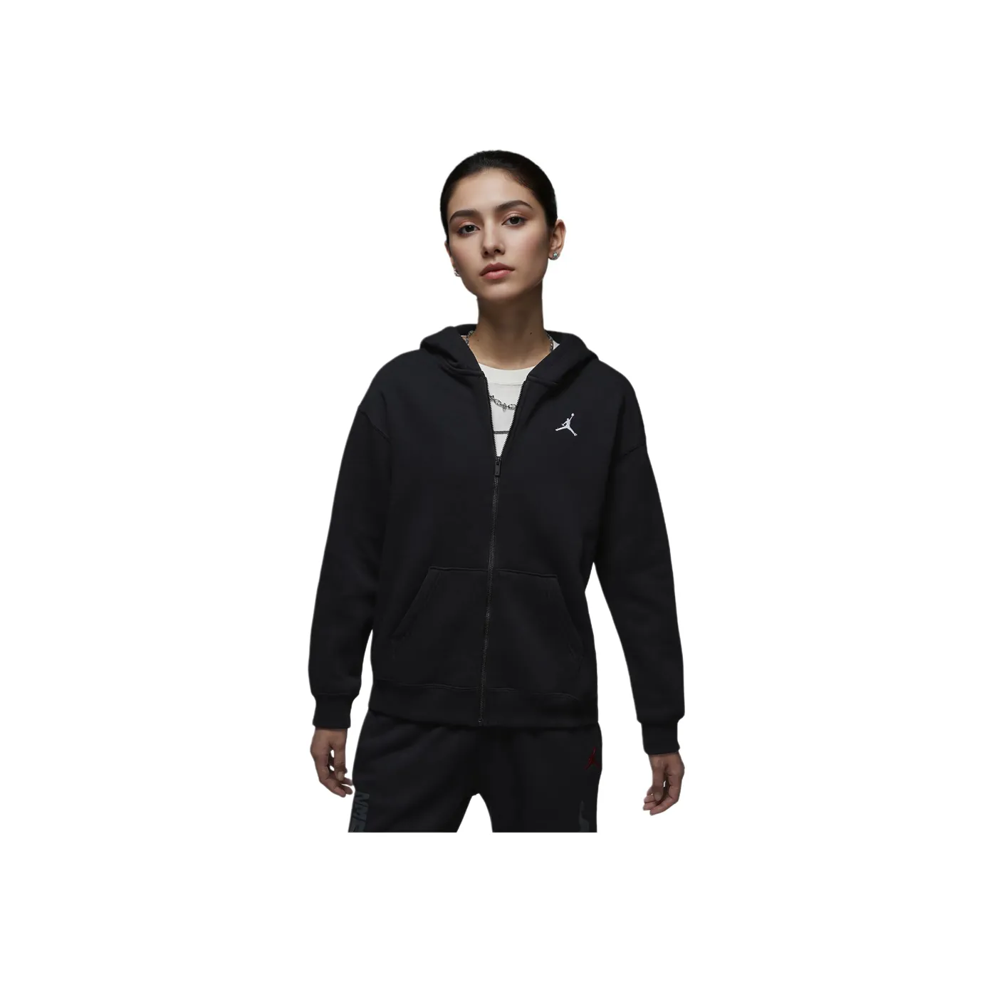 Jordan Brooklyn Fleece Sweatshirts Women's Black