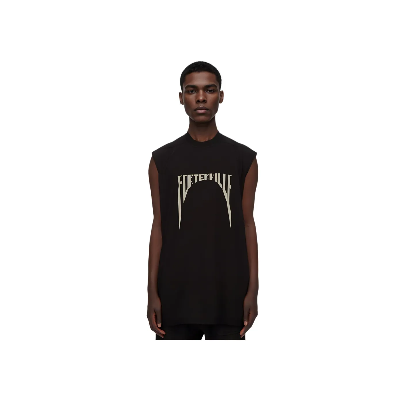 Rick Owens DRKSHDW FW24 Майка Мужская Черная