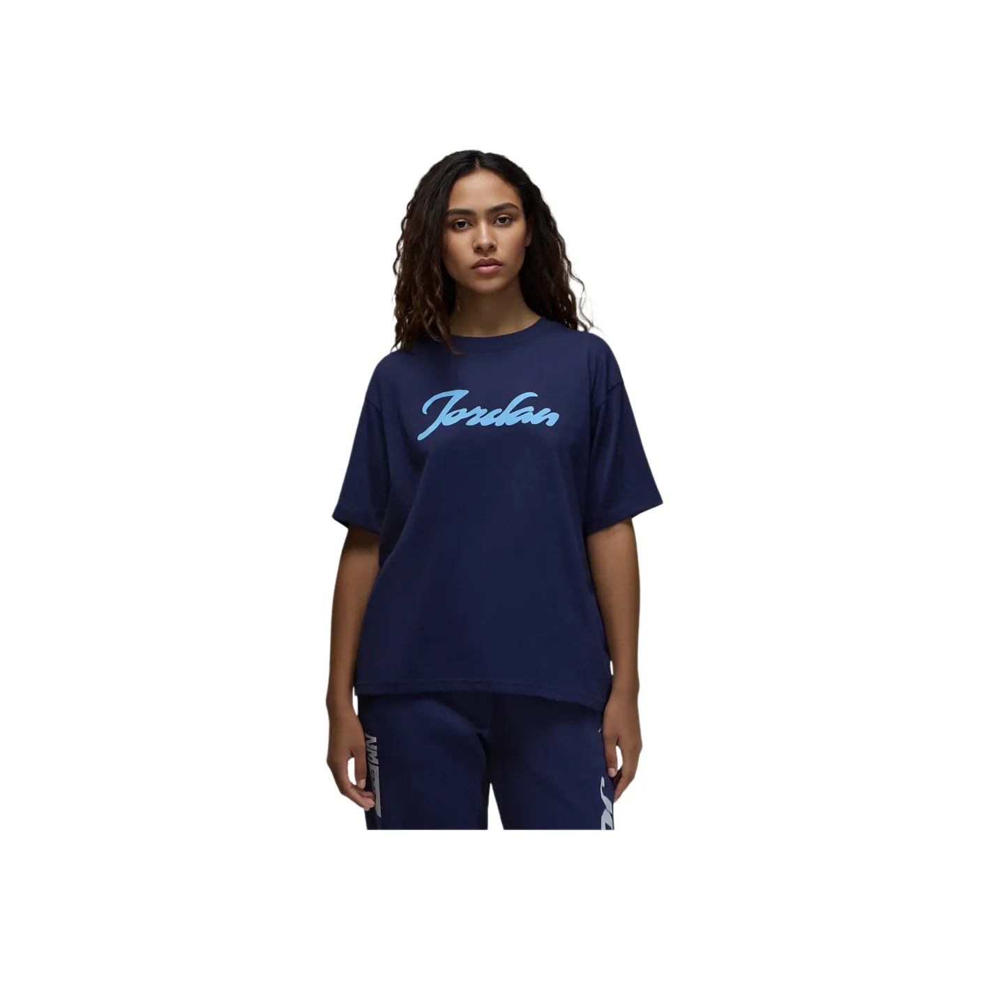Jordan GRAPHIC T SHIRT T Shirts Women's Midnight Marine Blue/Ice Blue