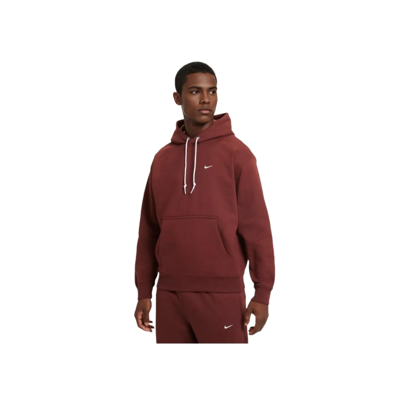 Nike Solo Swoosh Men's Fleece Pullover Hoodie