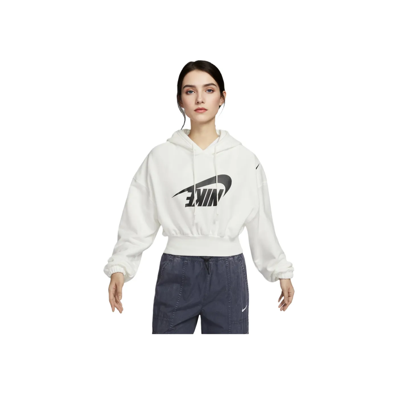 Nike Sportswear Sweatshirts Women's Canvas White/Black