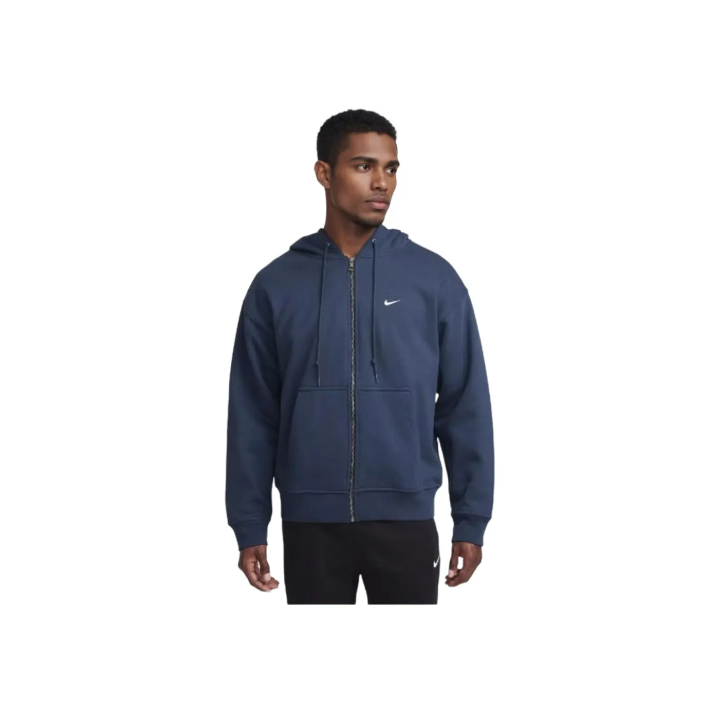 Nike Solo Swoosh Толстовка Мужская Арсенал Темно-Морской Синий