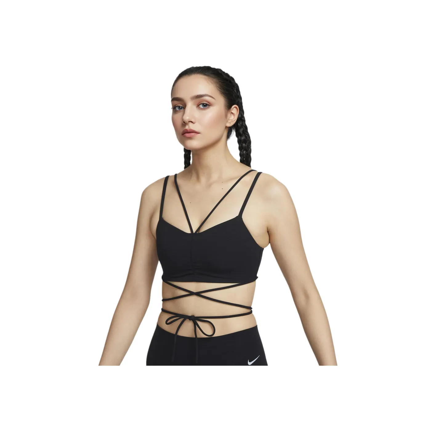 Nike Zenvy Strappy Wrap Women's Light Support Padded Sports Bra