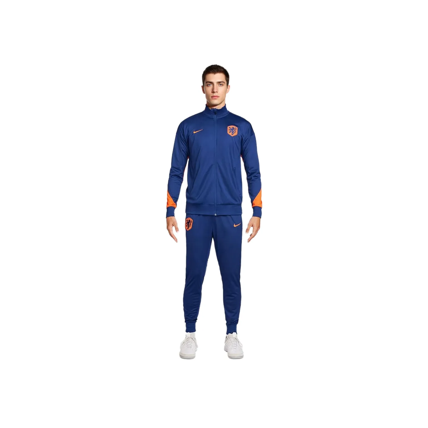 Nike Soccer Jersey Sets Men Blue/Orange