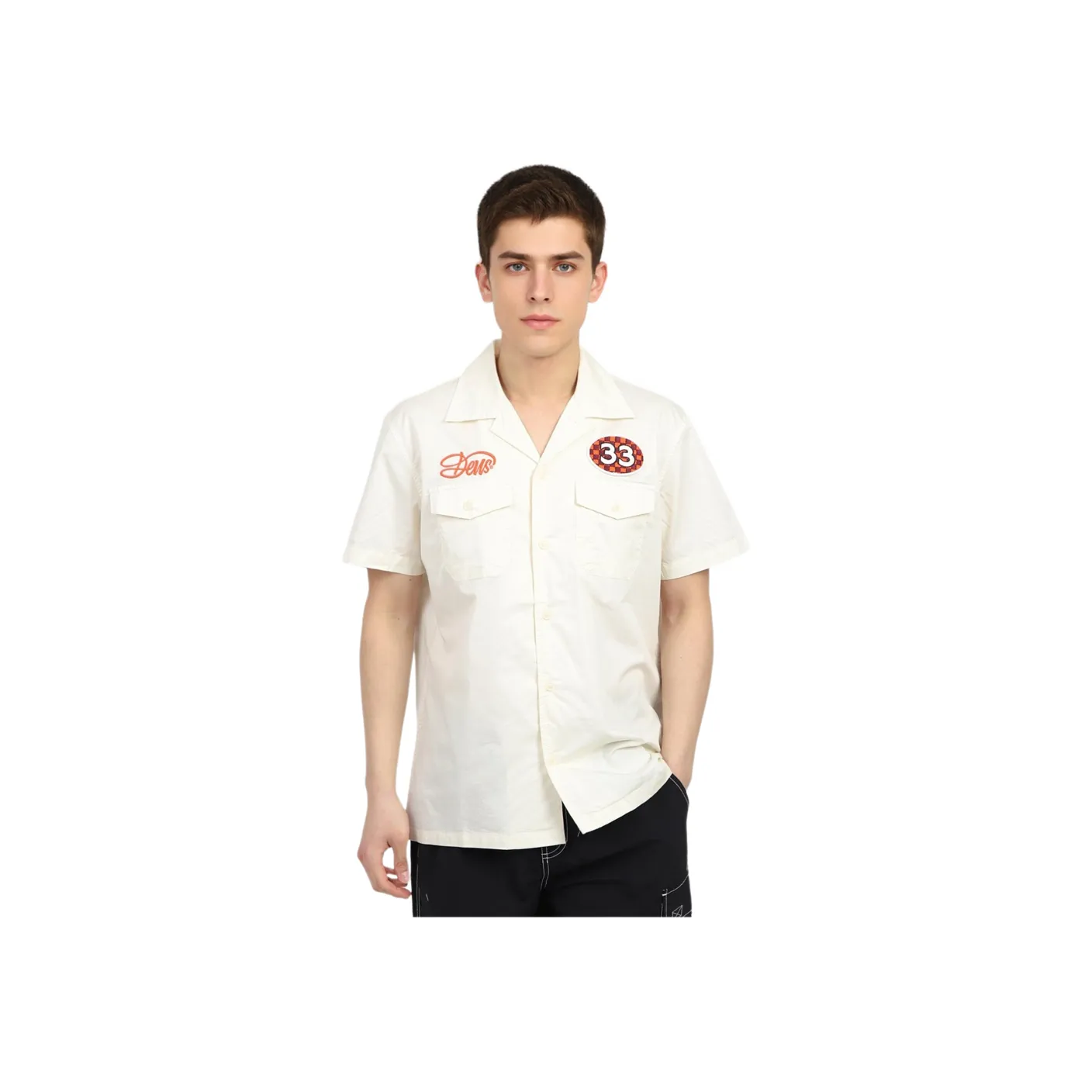 Deus Ex Machina Рубашка Мужская Светлый Умбра