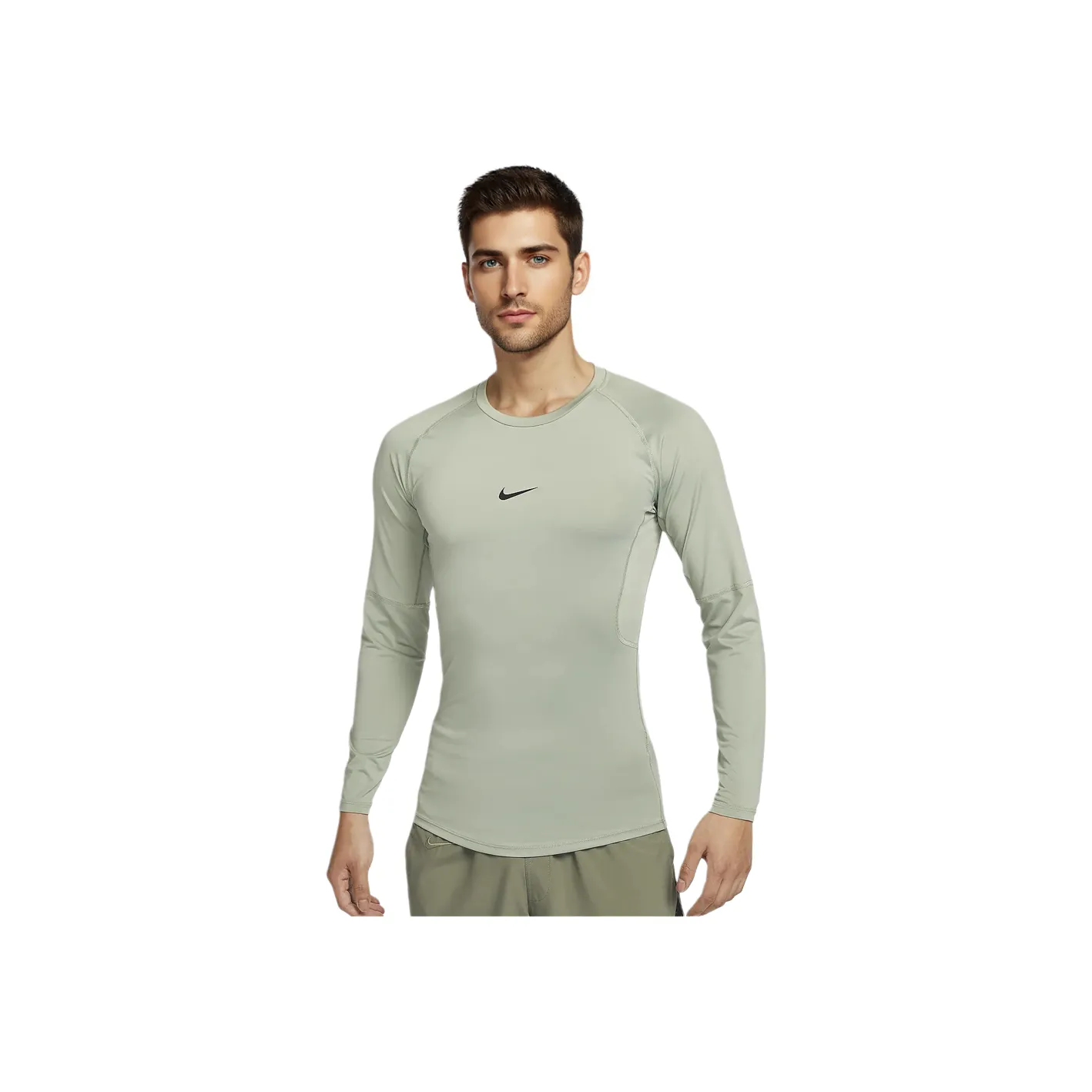 Nike PRO DRI FIT T Shirts Men Horizon Green