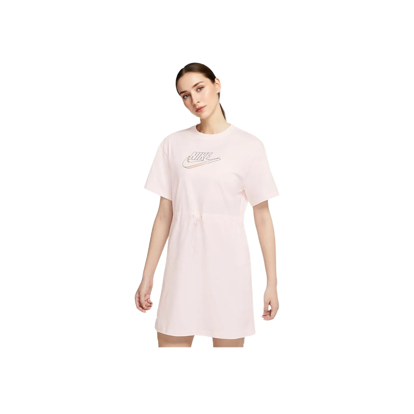 Nike Short-Sleeved Dresses Women's Pink